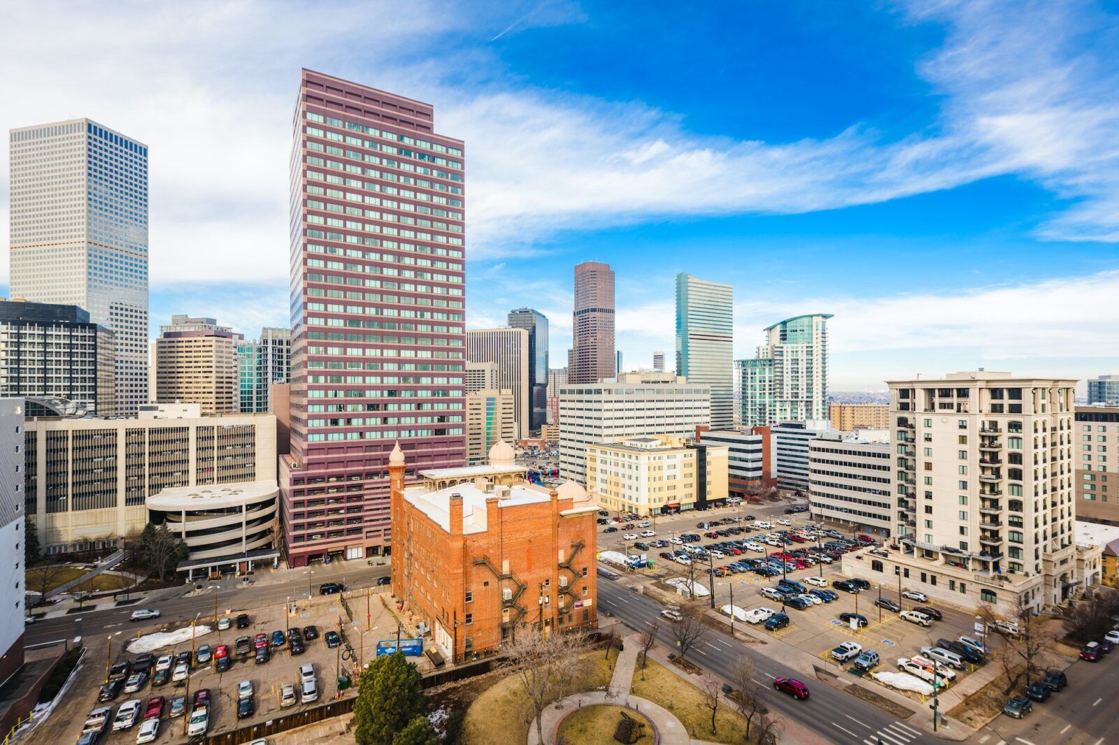 Denver, Colorado, USA downtown cityscape