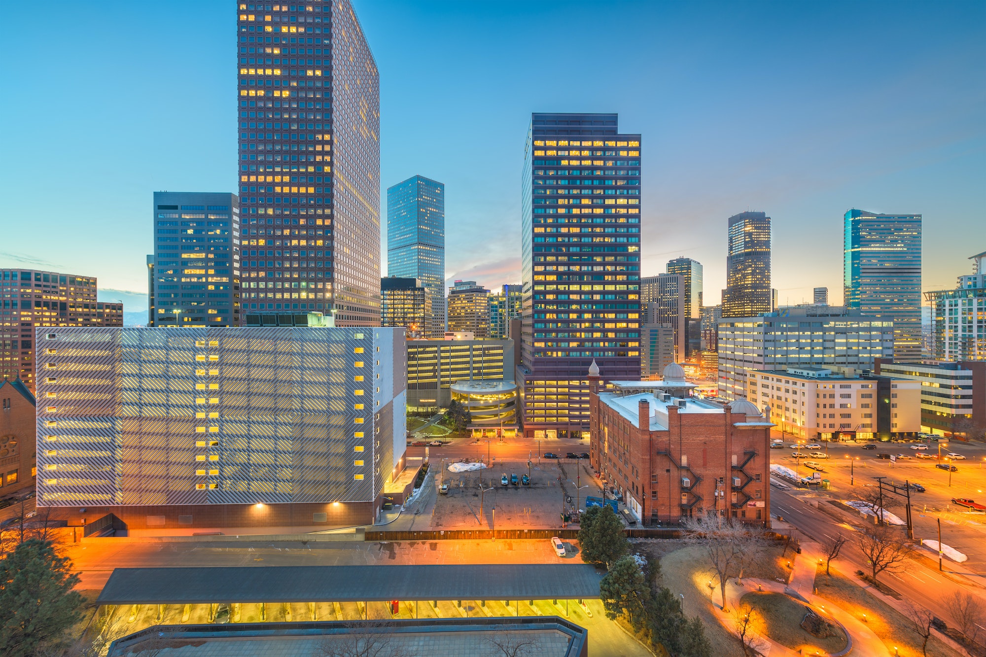 Denver, Colorado, USA Skyline