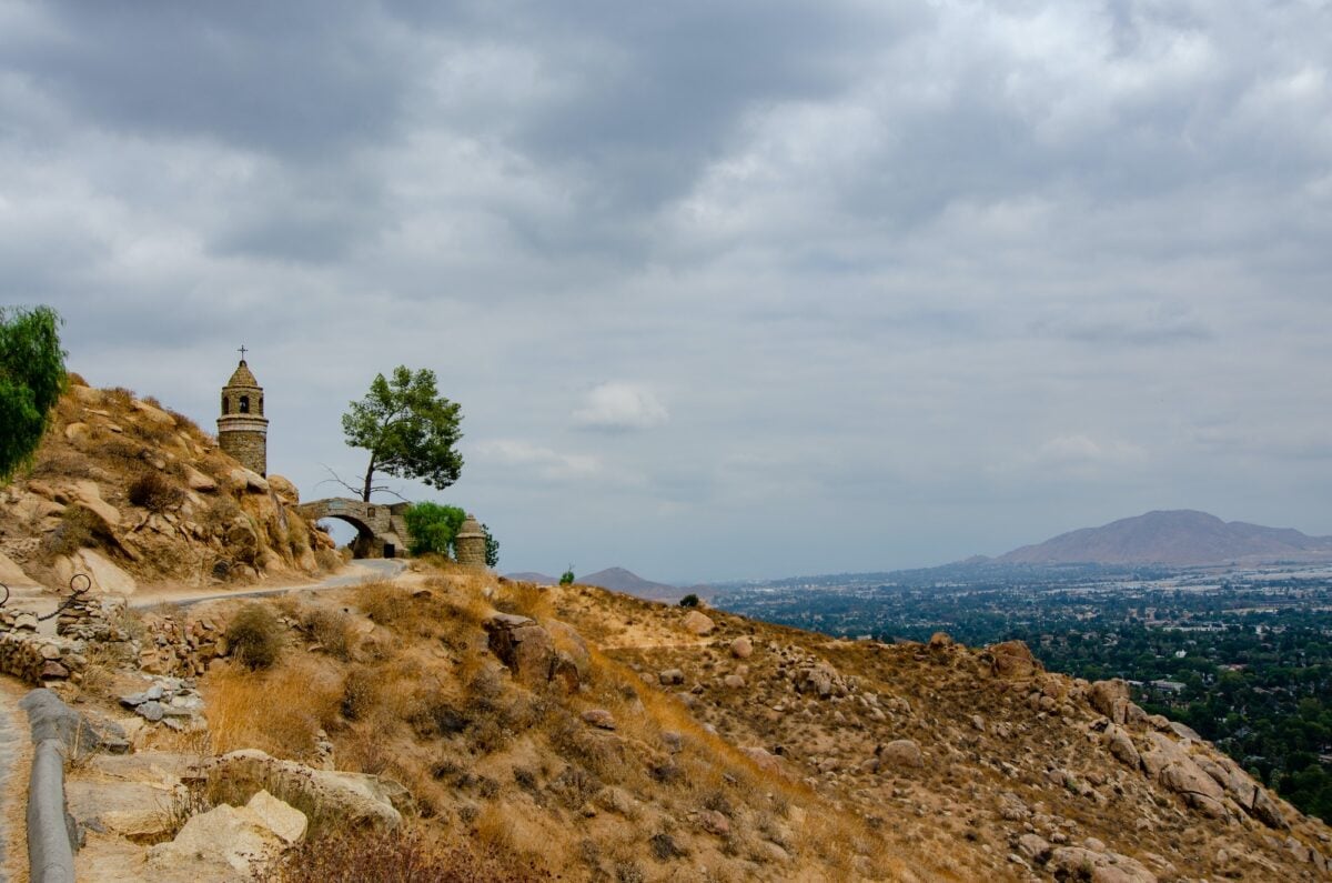 Historical Mount Rubidoux in Riverside, California