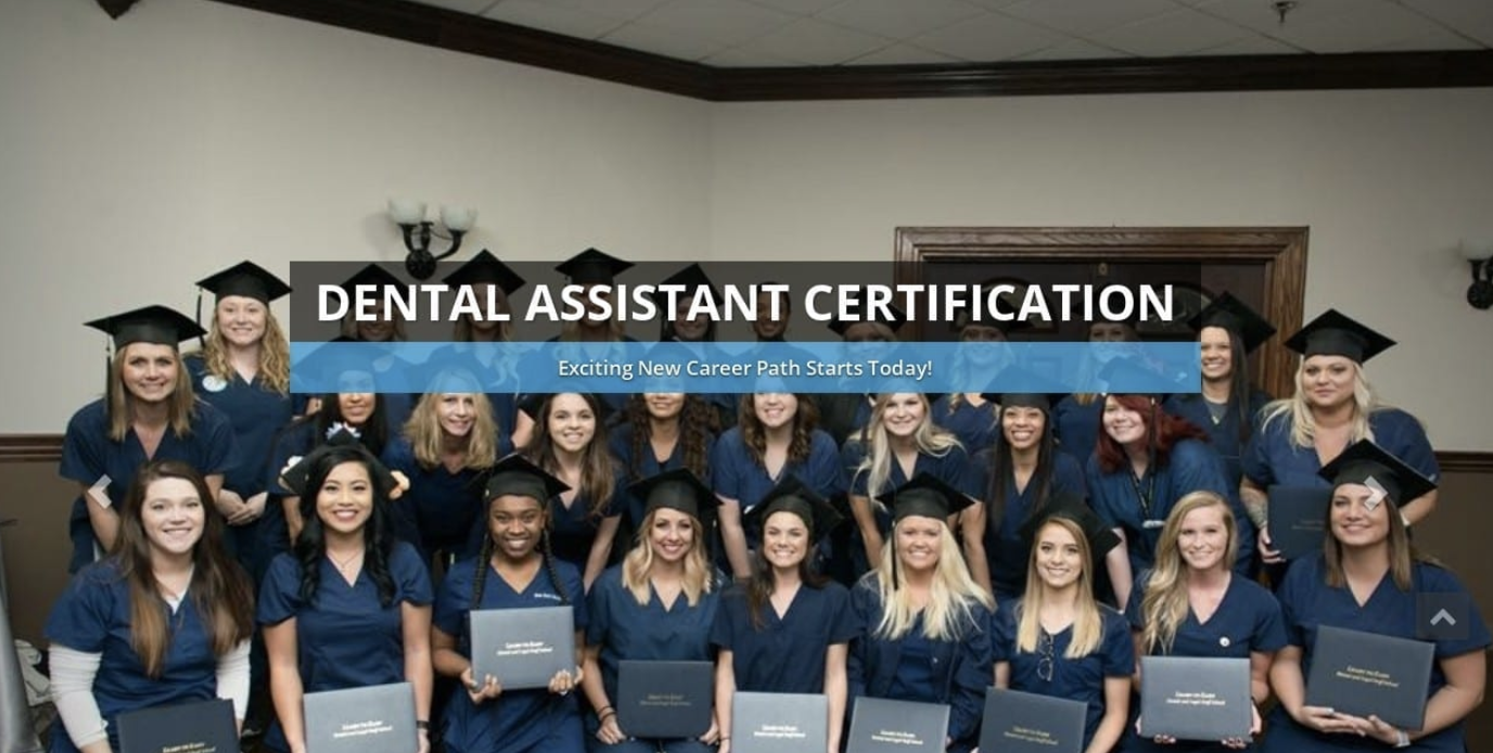 Dental assistants at graduation