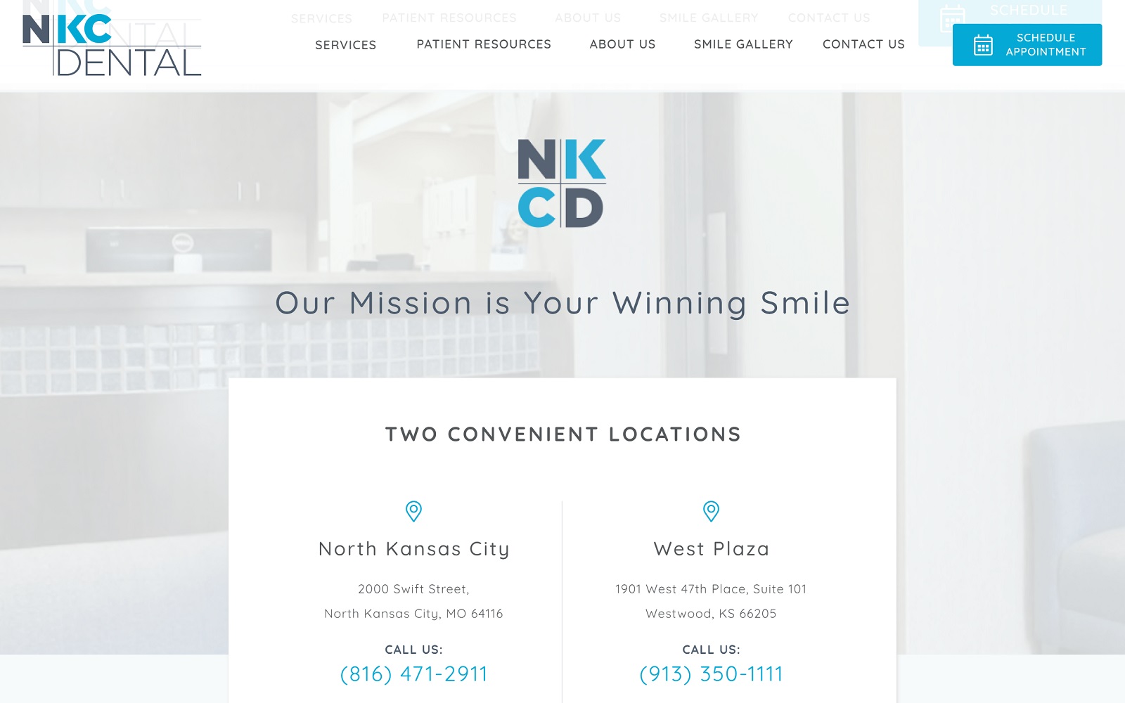 Nkcdental. Com-screenshot