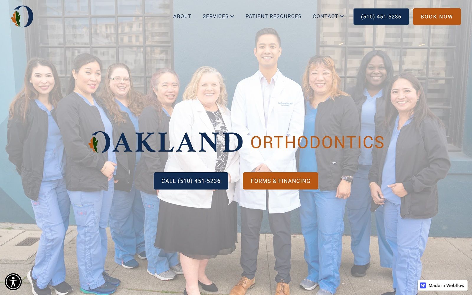 Oakland-orthodontics. Com-screenshot