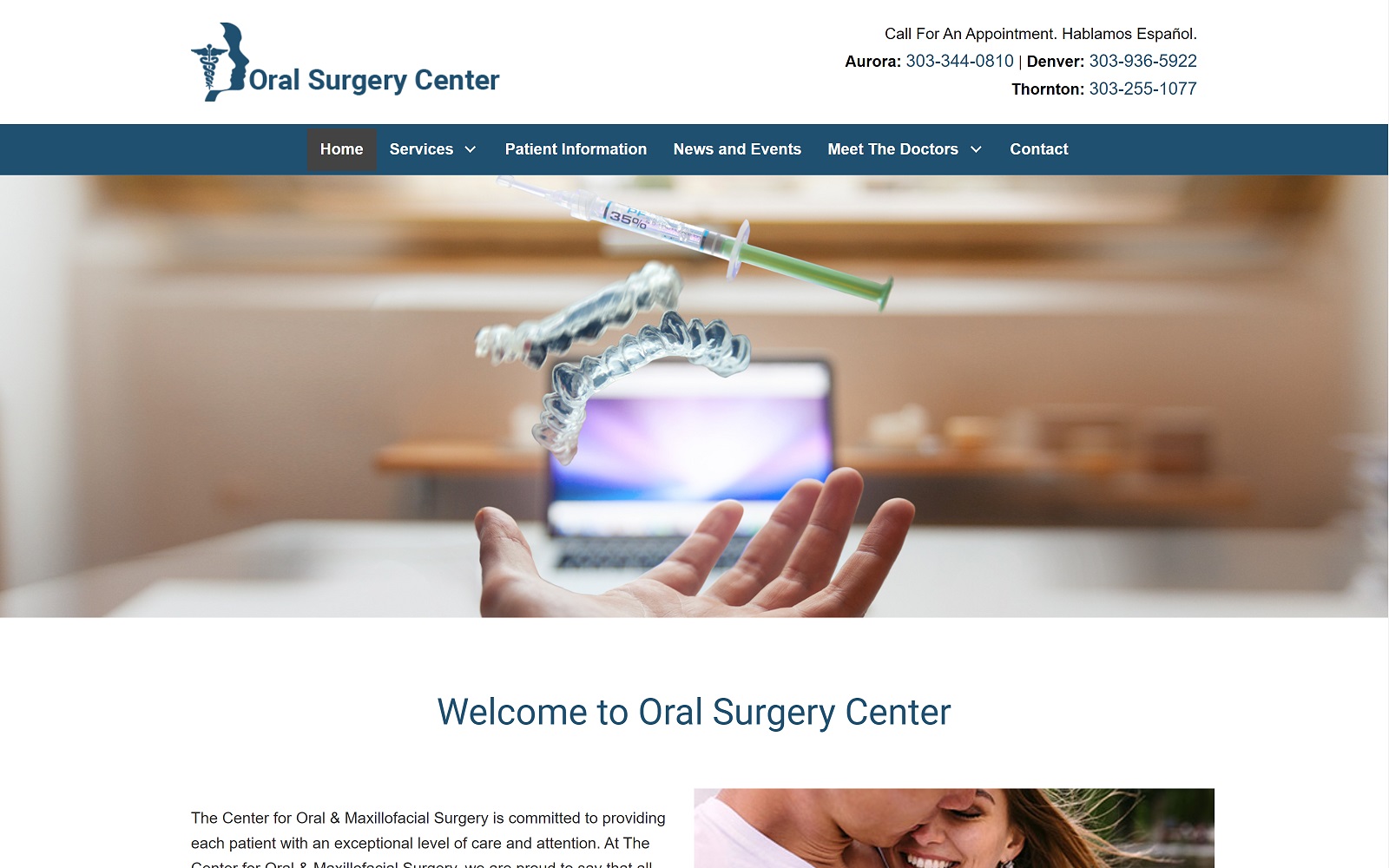 Oralsurgerycenter. Com-screenshot-1