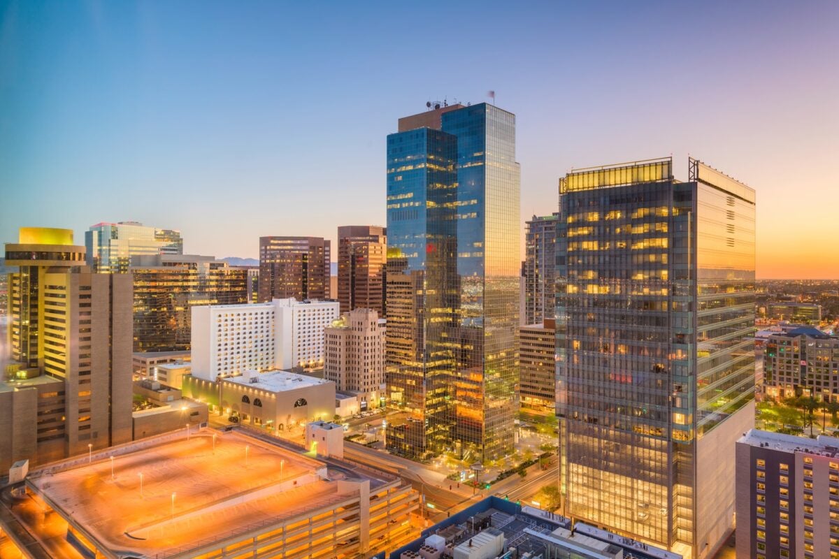 Phoenix, Arizona, USA cityscape