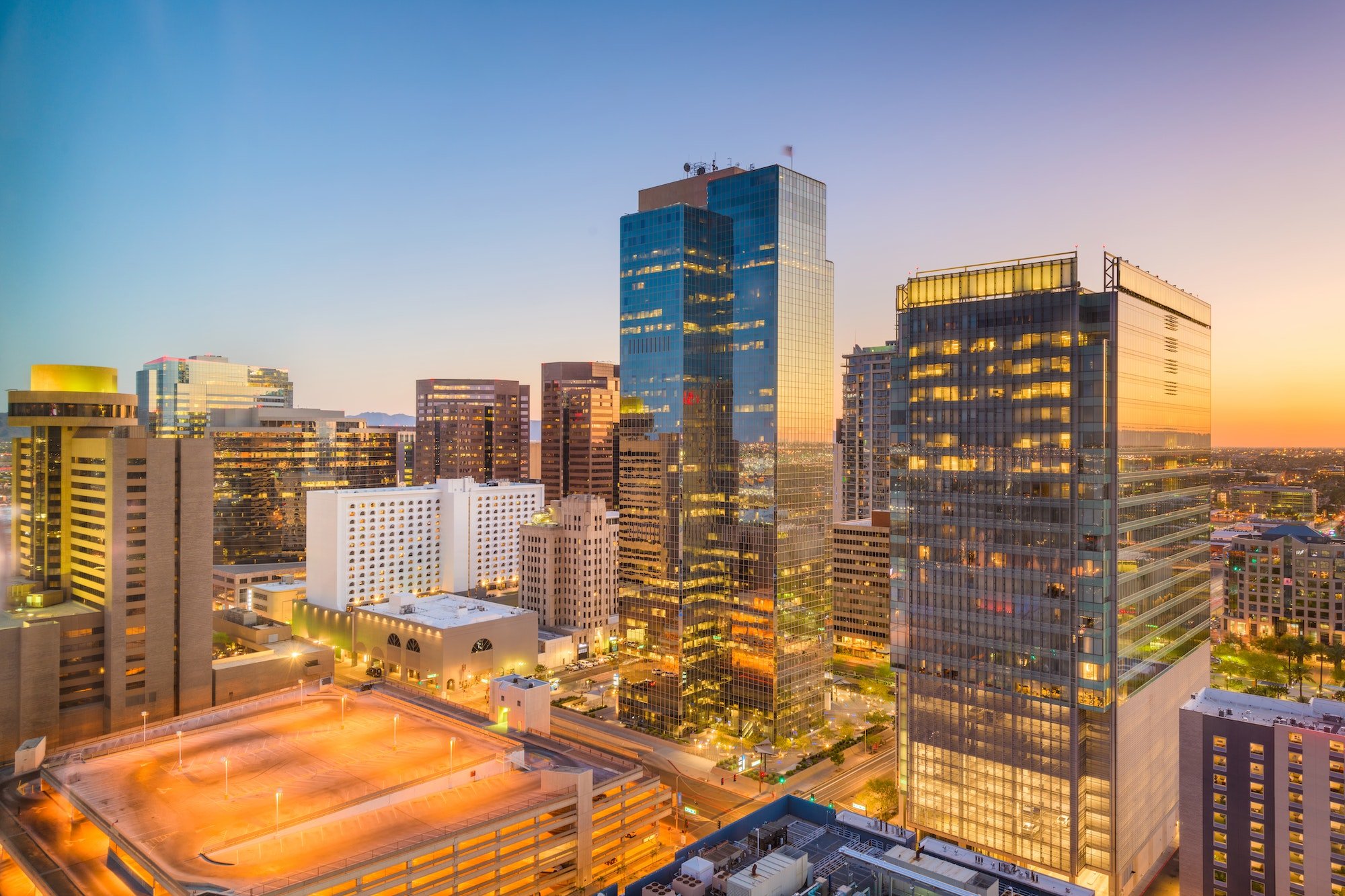 Phoenix, Arizona, USA cityscape