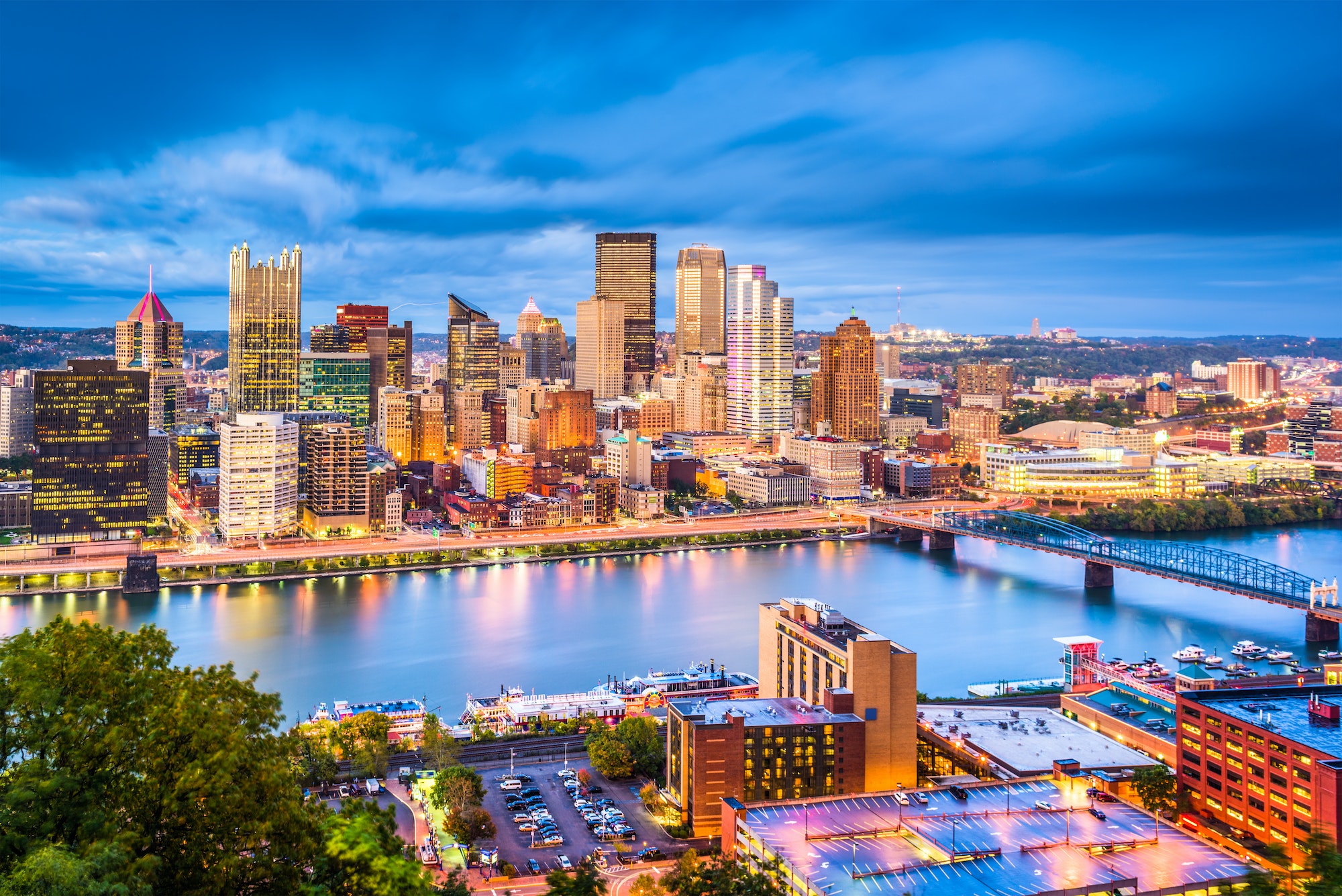 Pittsburgh, Pennsylvania, USA Skyline