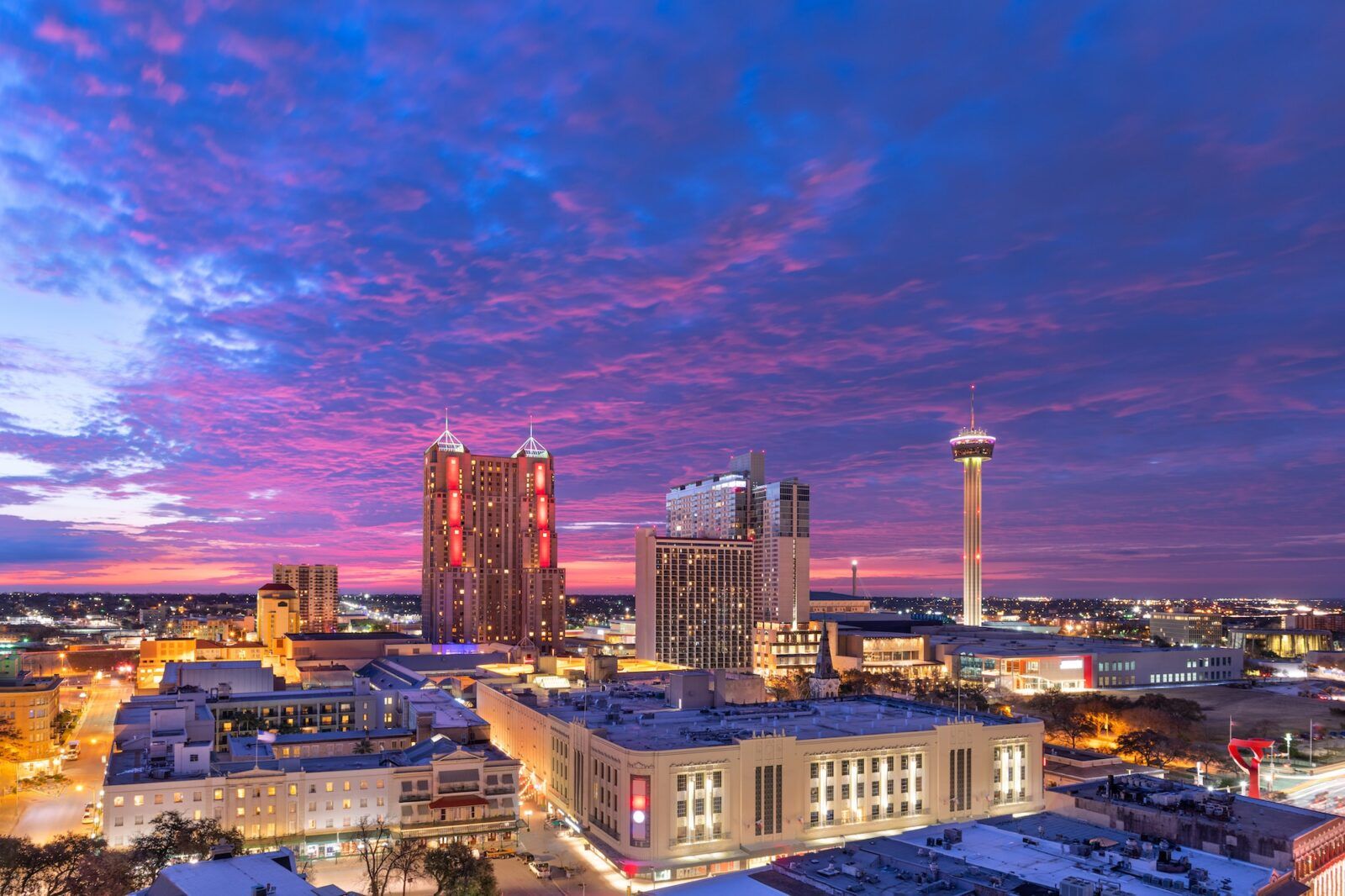 San Antonio, Texas, USA Skyline