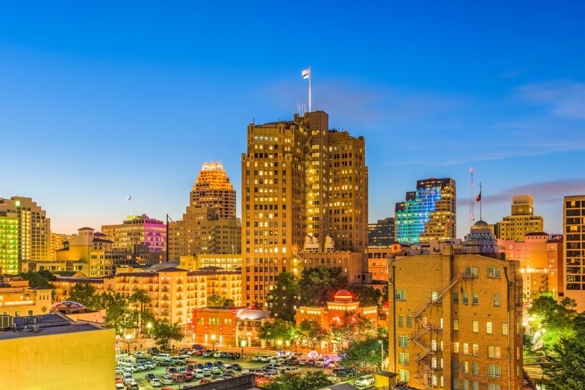 San Antonio, Texas, USA Skyline