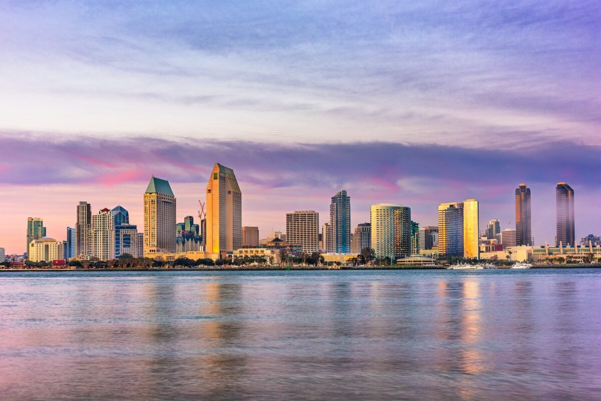 San Diego, California, USA Cityscape