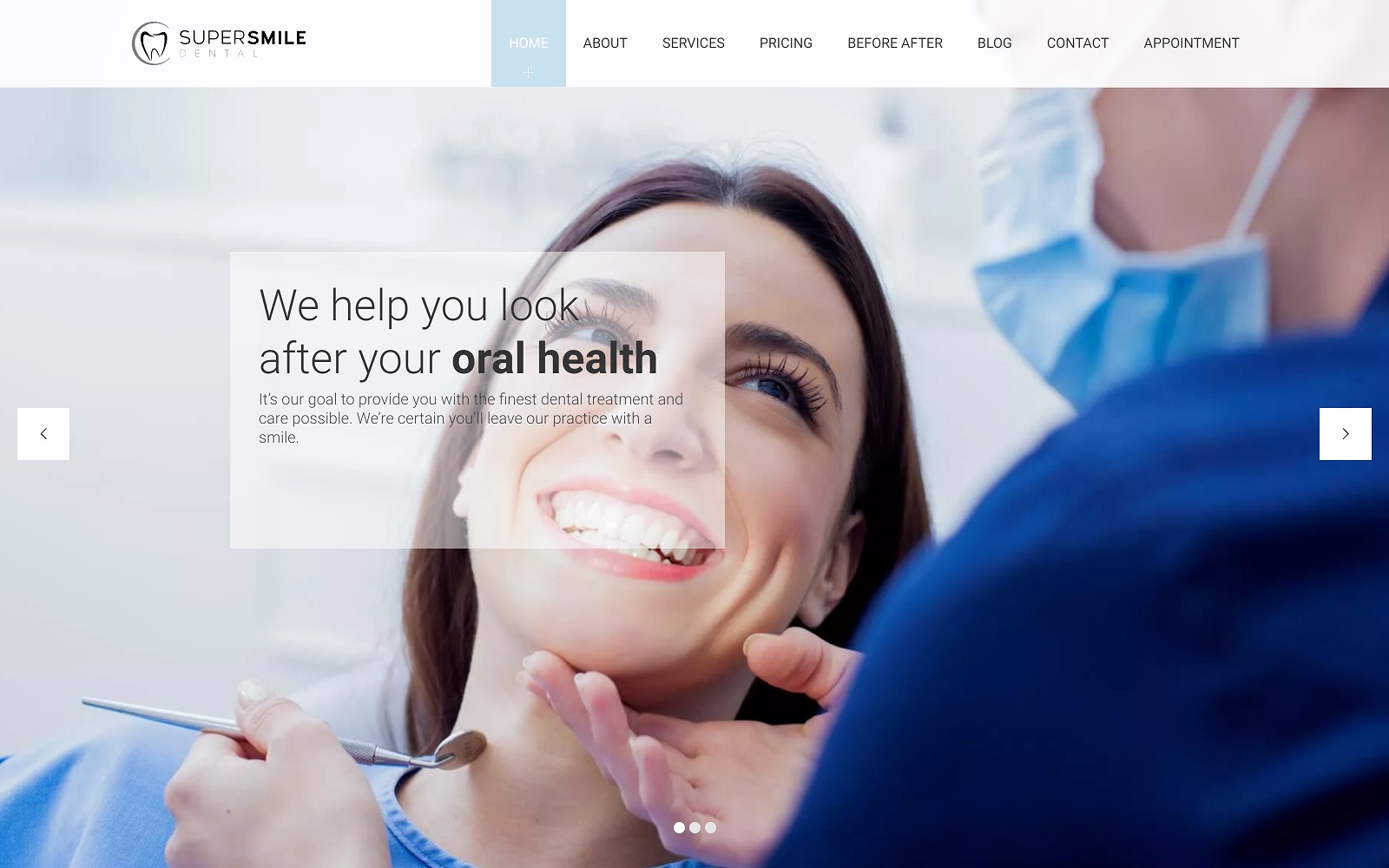 supersmiledental.co.uk screenshot