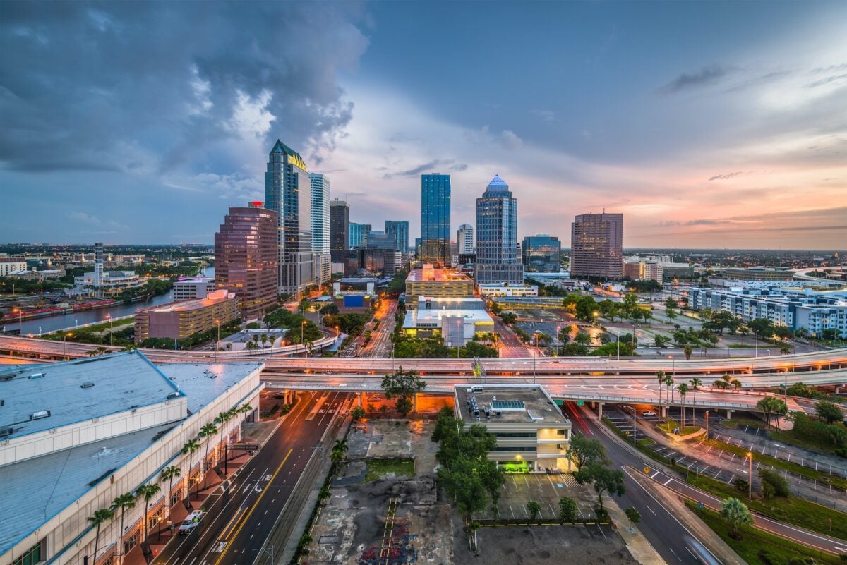 Tampa Florida Skyline