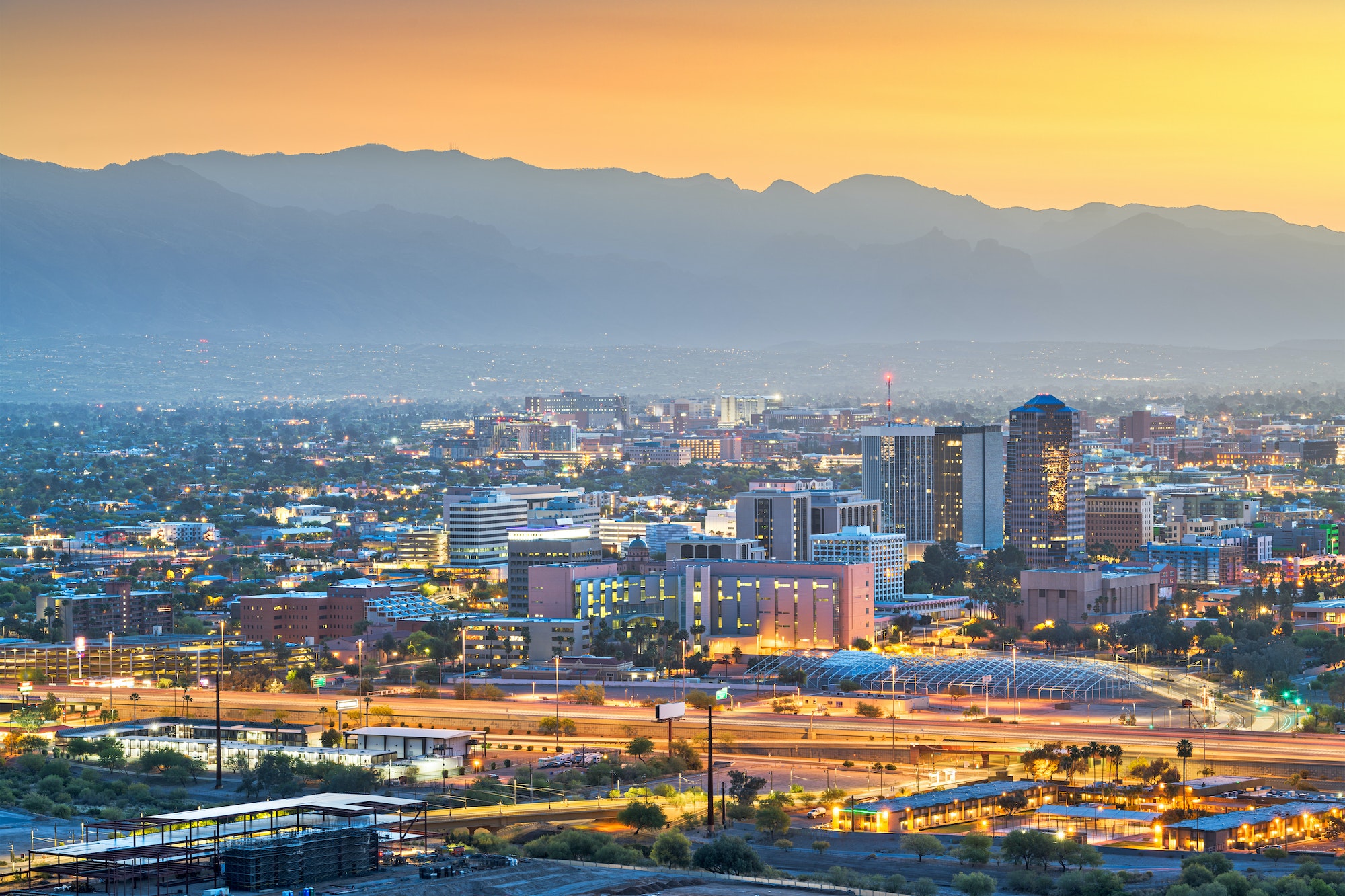 Tucson, Arizona, USA Cityscape