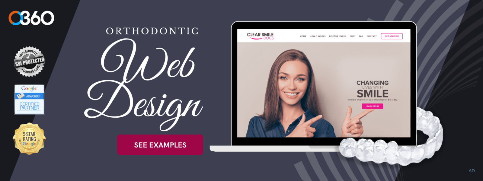 Orthodontic web design company
