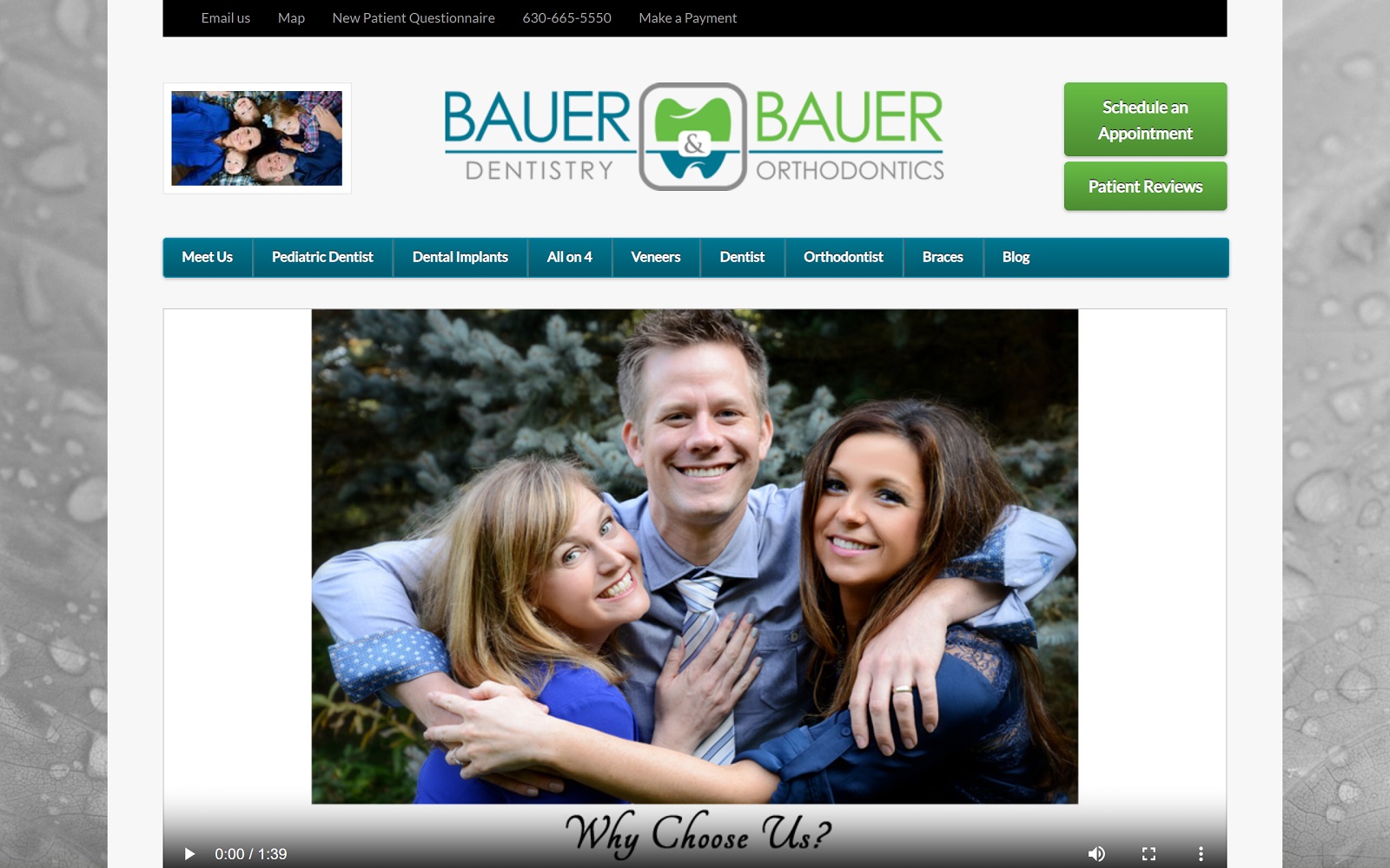 Bauersmiles. Com screenshot