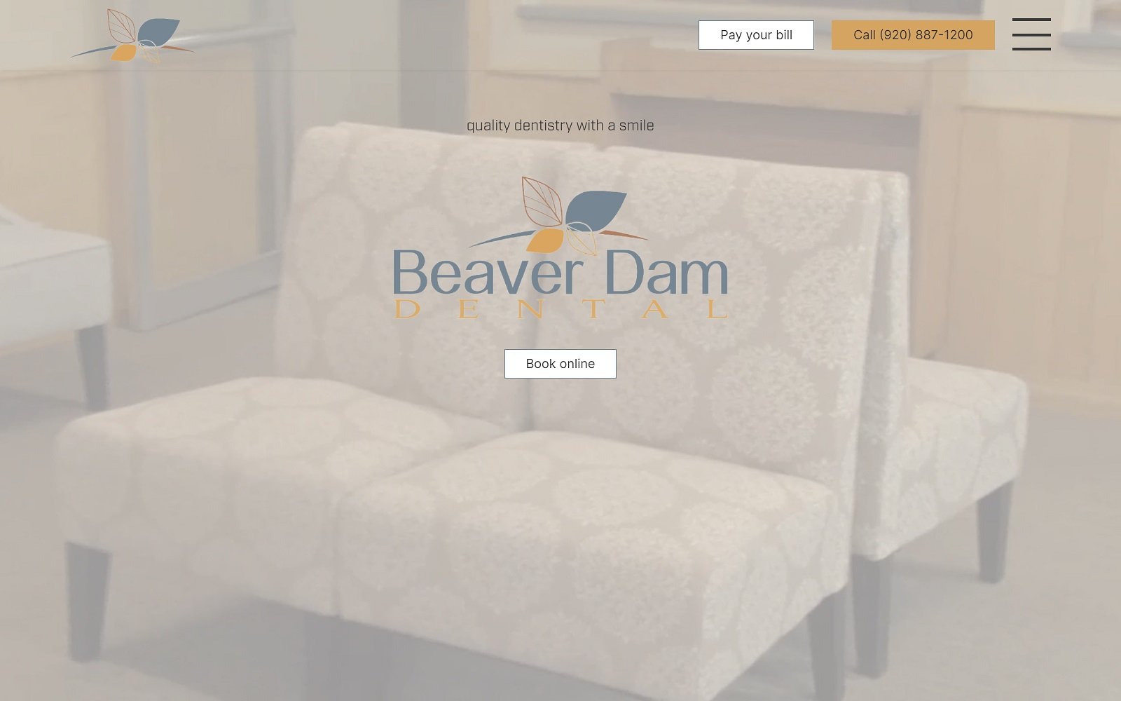 Beaverdamdental. Com screenshot