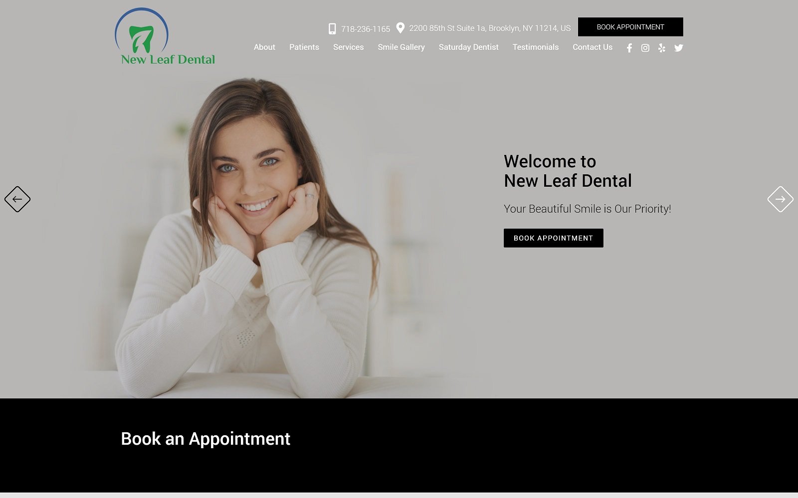 Bestdentalbrooklyn. Com screenshot