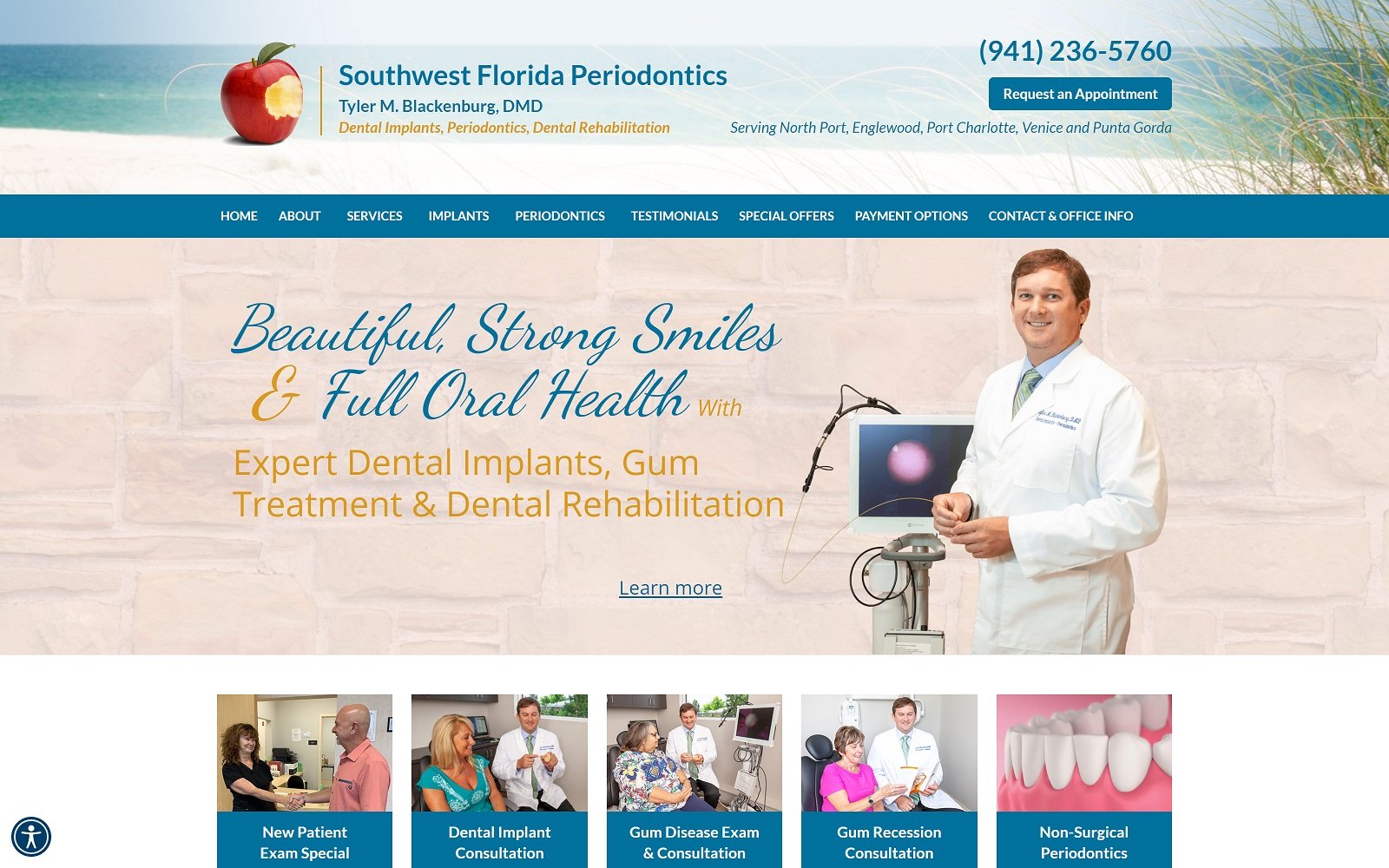 Blackenburgdental. Com screenshot