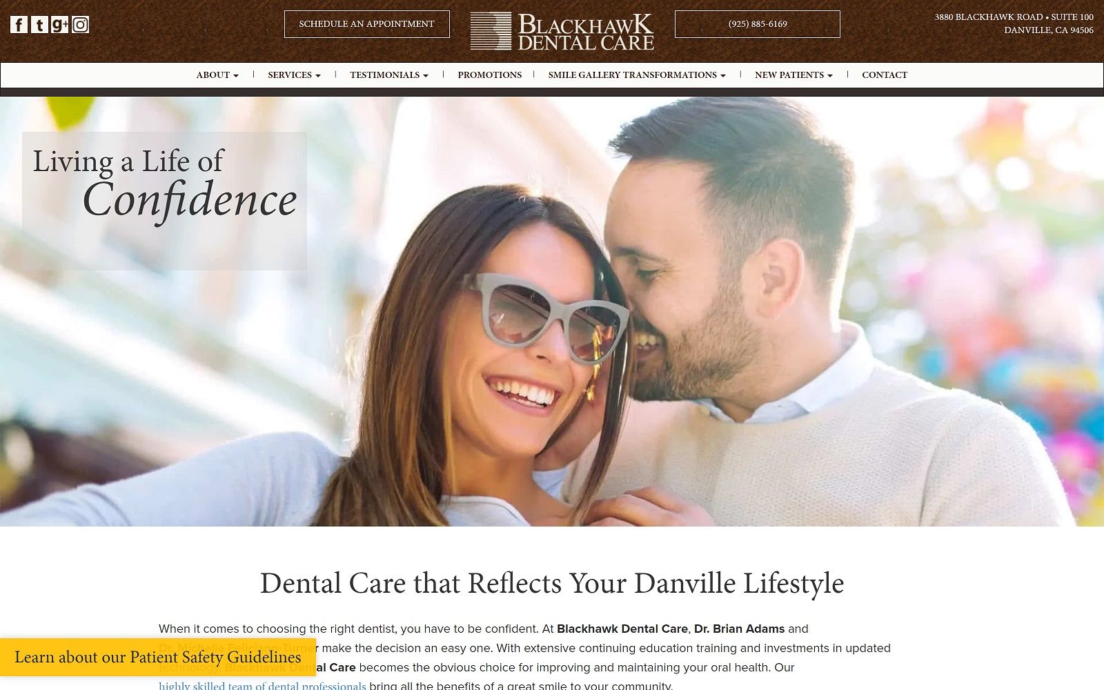 Blackhawkdental. Com screenshot