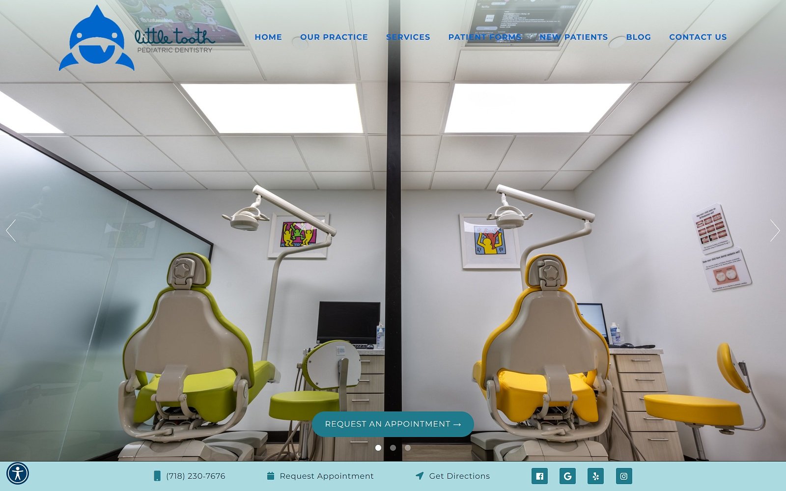 Brooklynchildrensdentist. Com screenshot