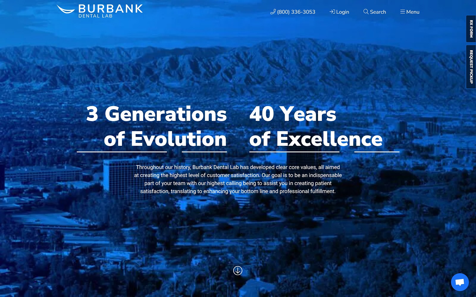 Burbankdental. Com screenshot