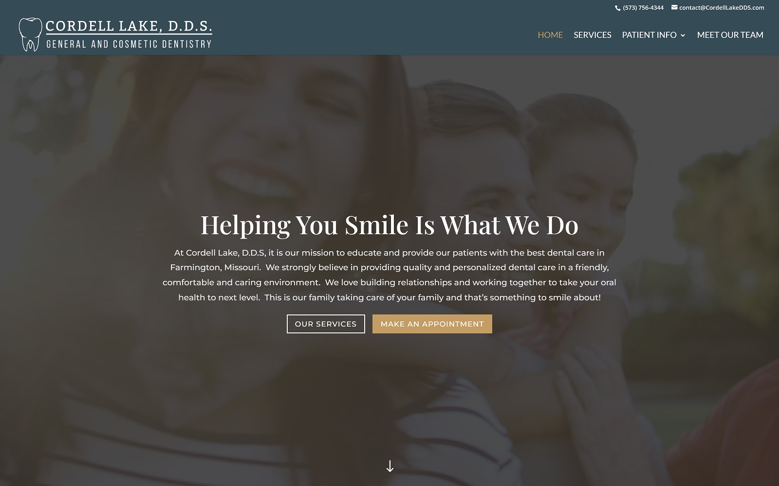 Cordelllakedds. Com screenshot