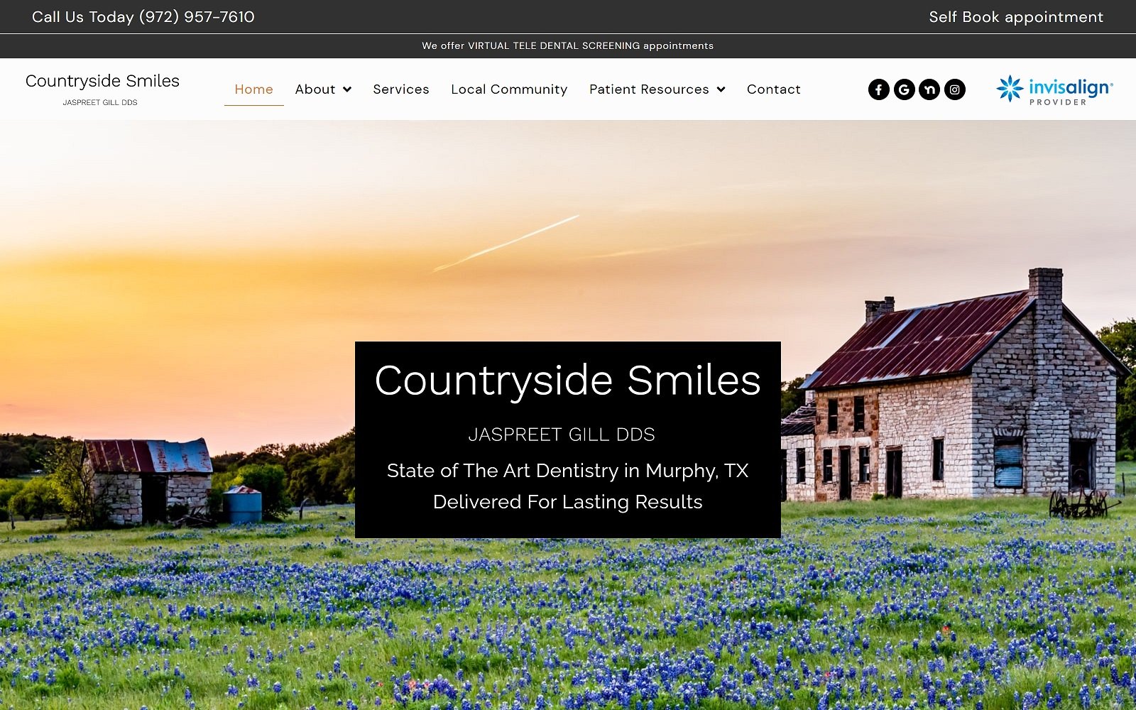 Countrysidesmiles. Com screenshot