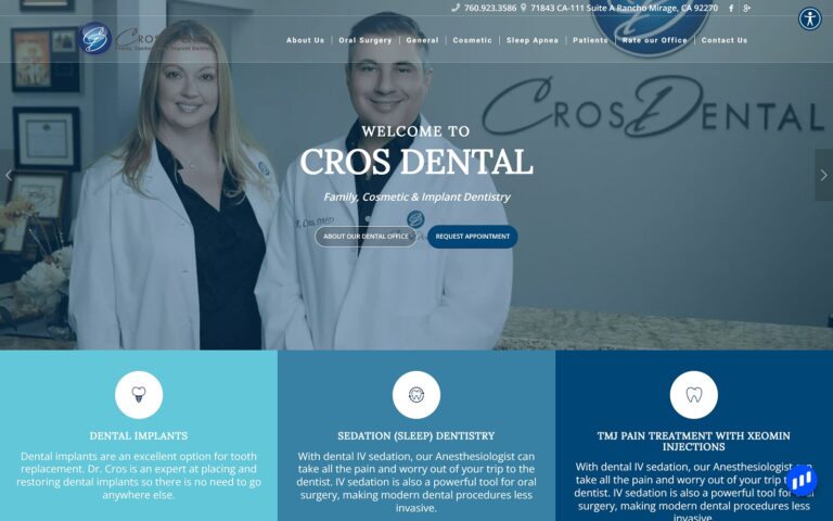 crosdental.com screenshot