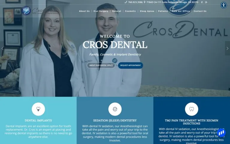 Crosdental. Com screenshot