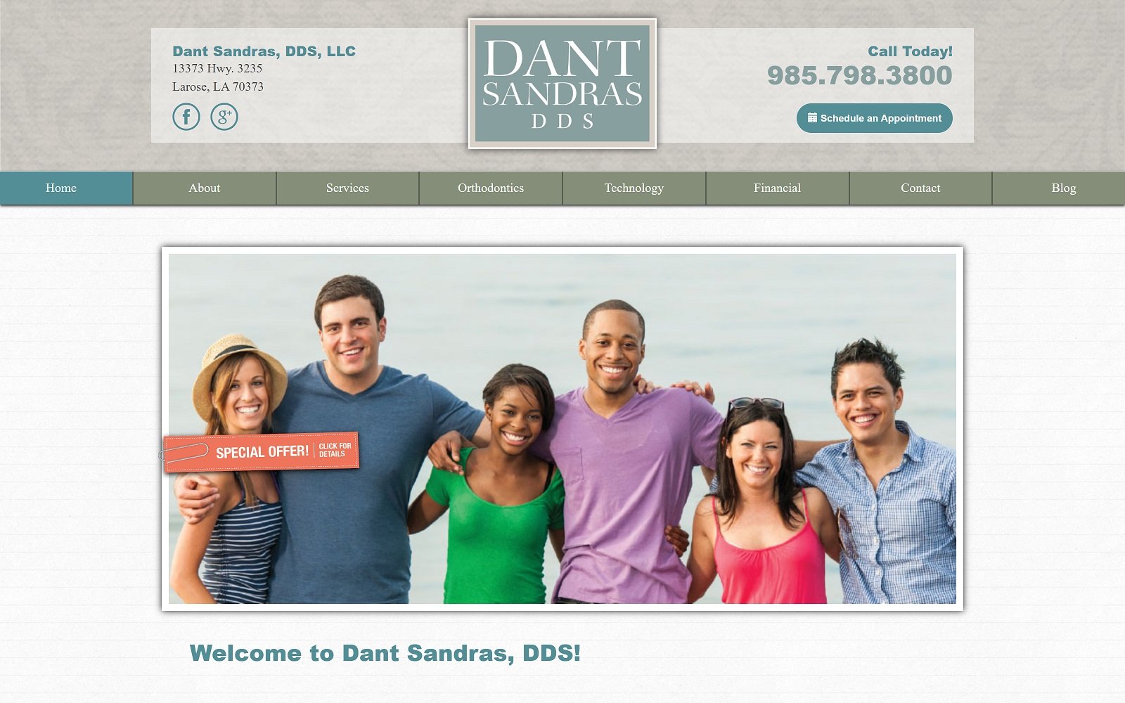 Drsandras. Com screenshot