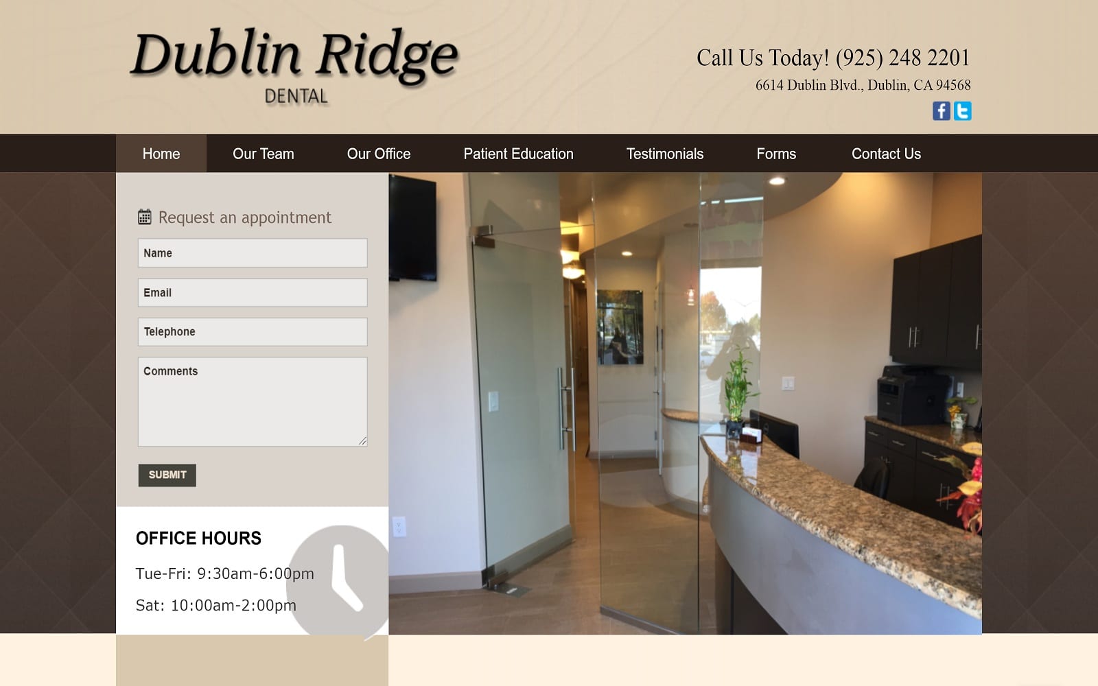 Dublinridgedental. Com-screenshot