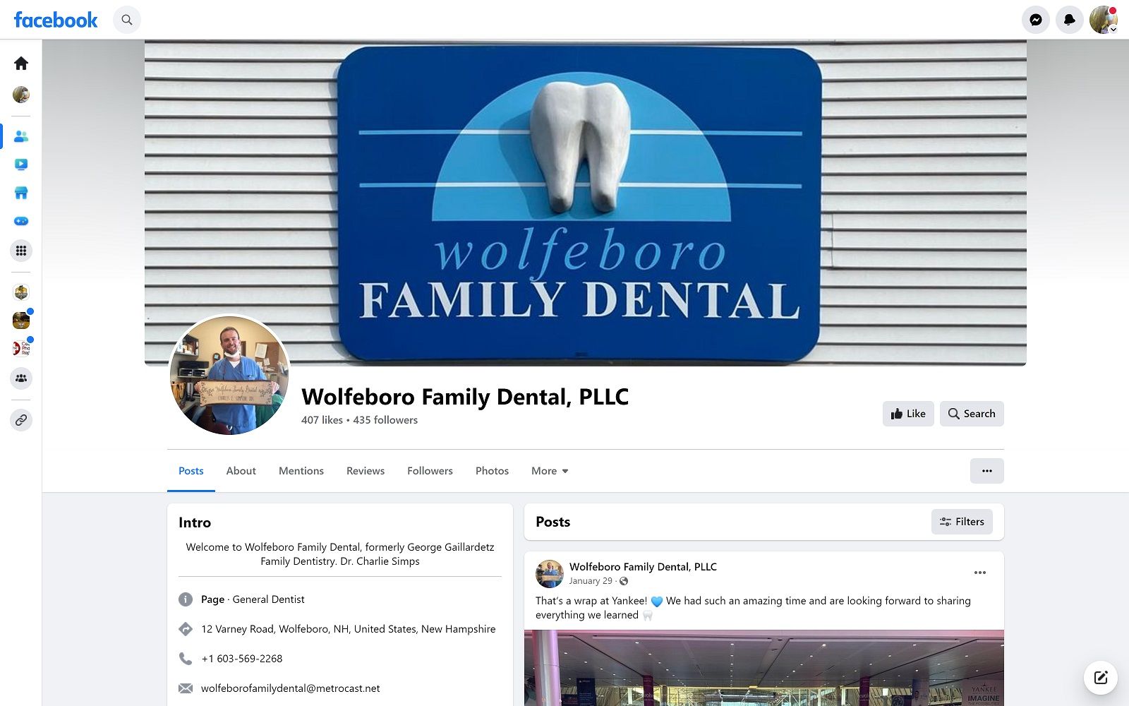 Facebook. Com_wolfeborofamilydental screenshot