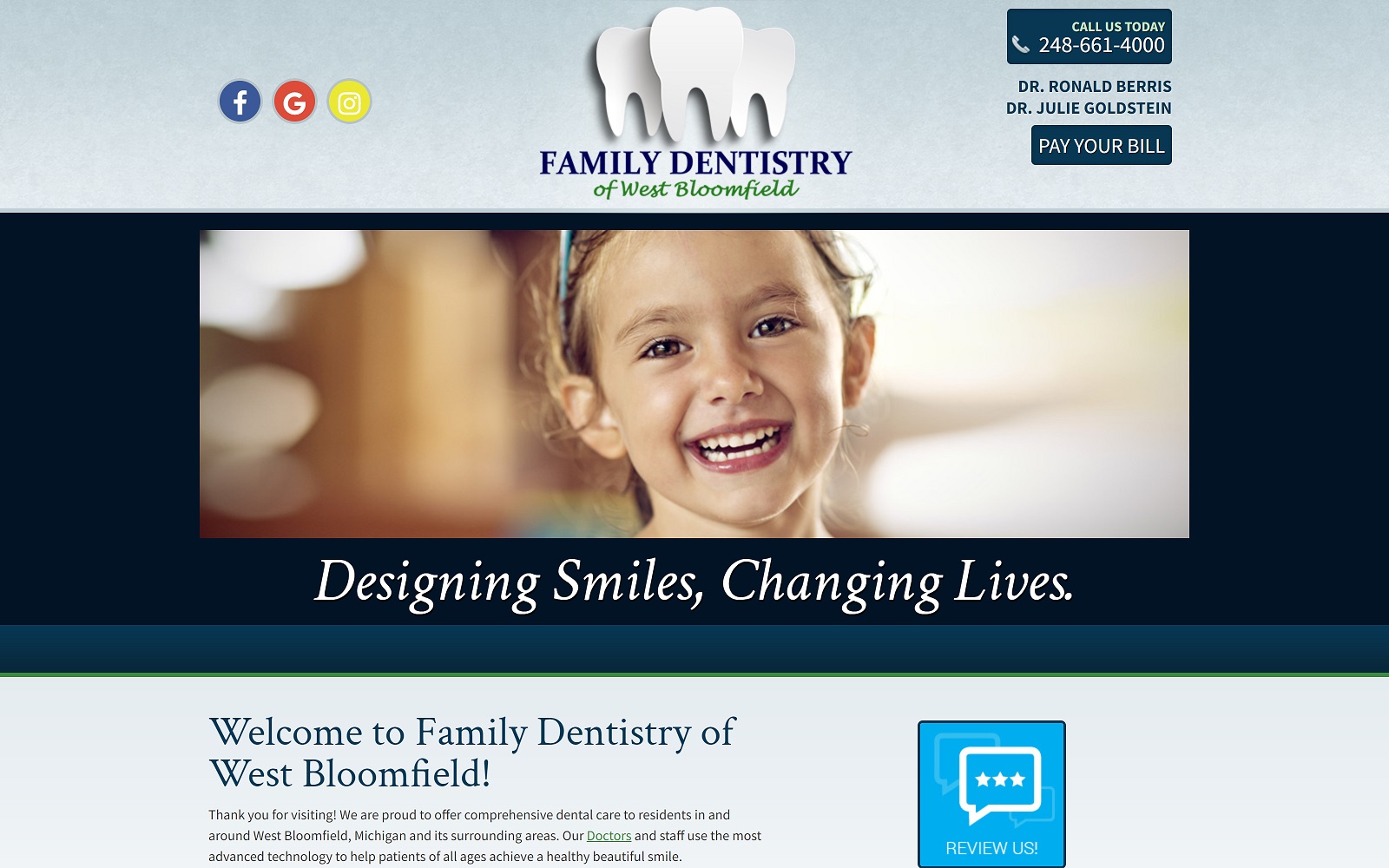 Familydentistrywb. Com screenshot