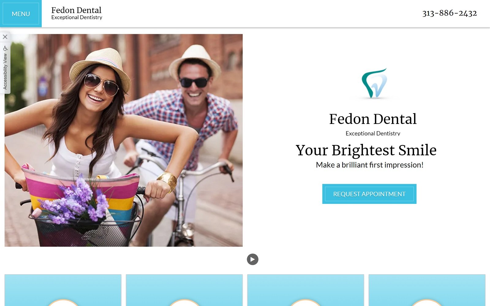 Fedondental. Com screenshot