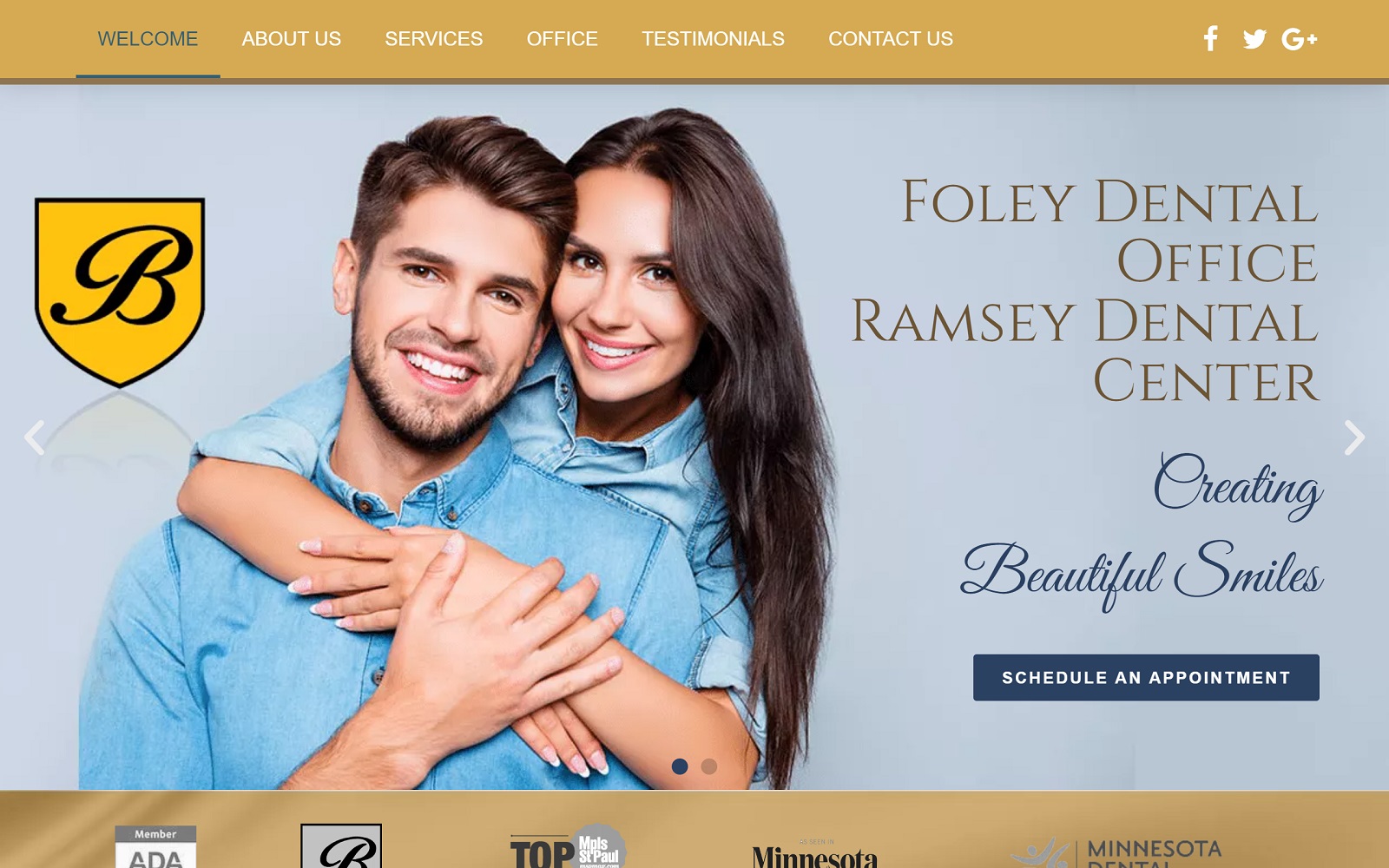 Foleyandramseydental. Com screenshot