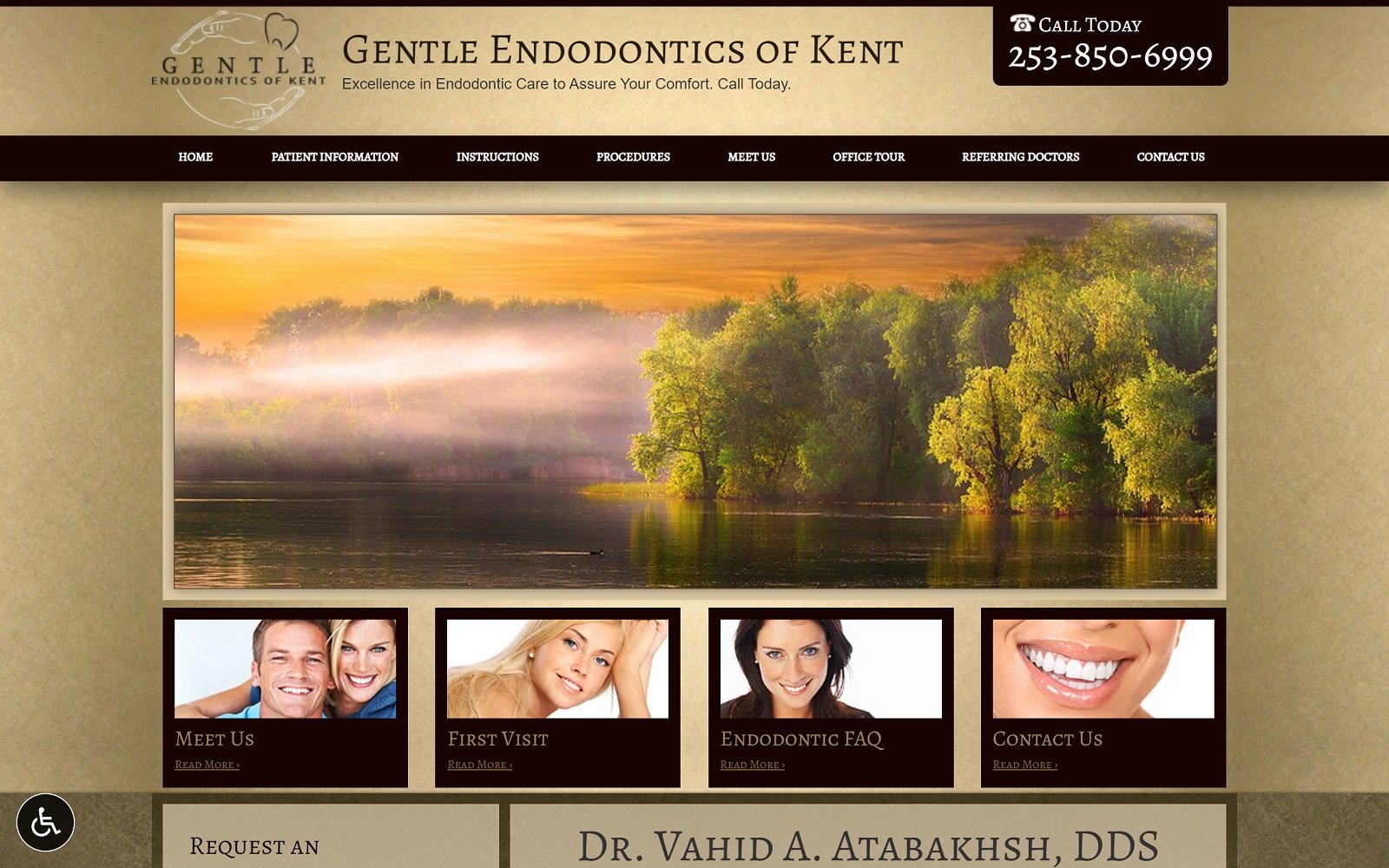 Gentleendodontics. Com screenshot