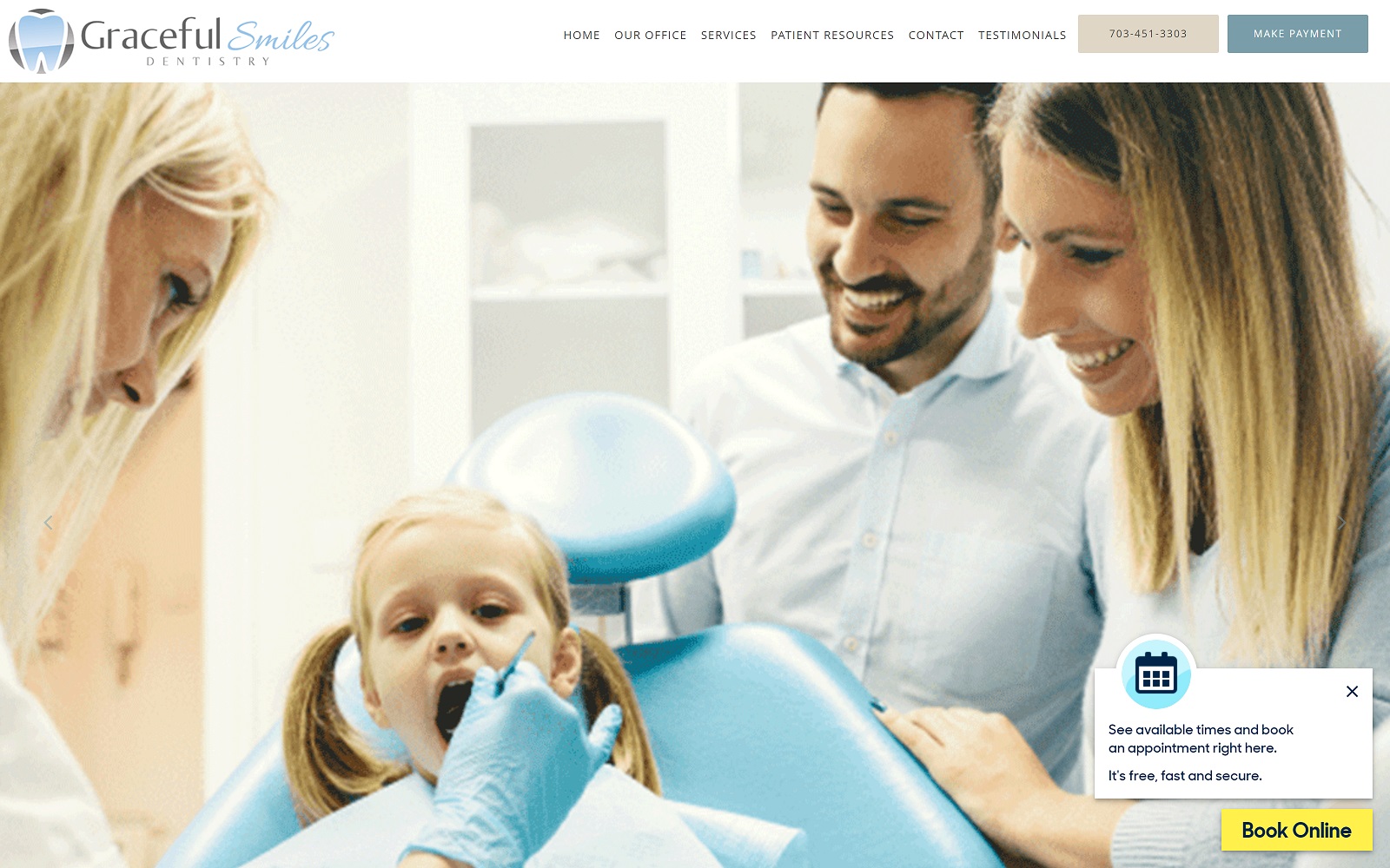 Gracefulsmiles. Dentist screenshot