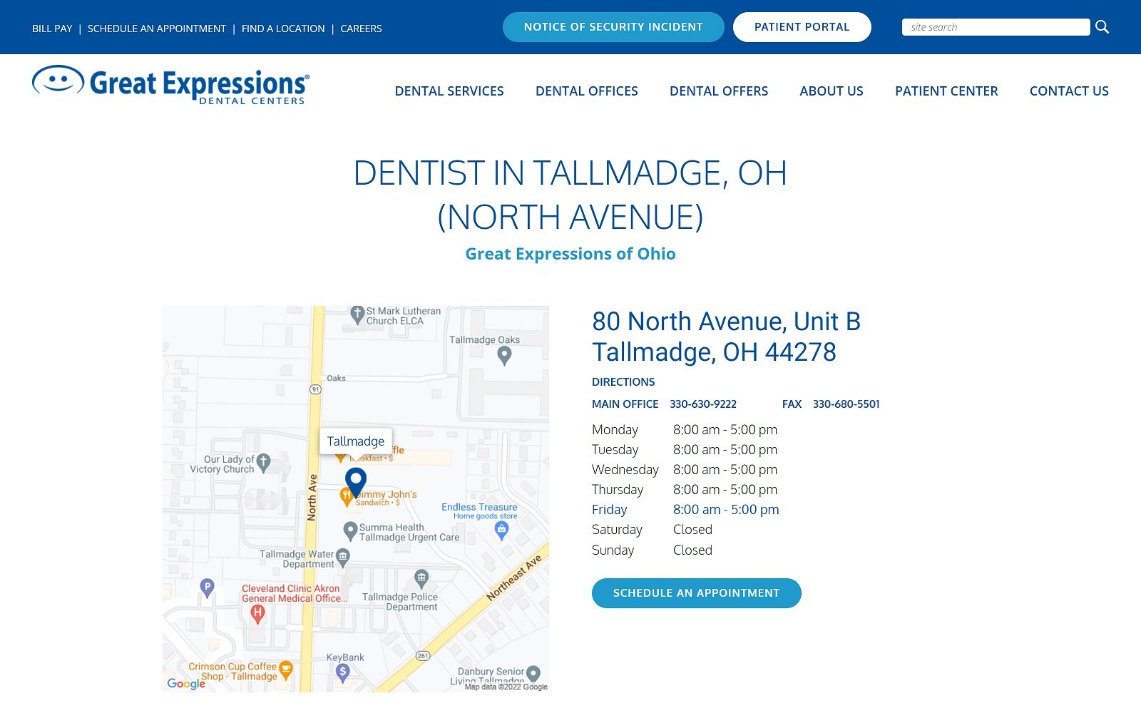 Greatexpressions. Com_dental-offices_dentist-in-tallmadge-oh-north-avenue