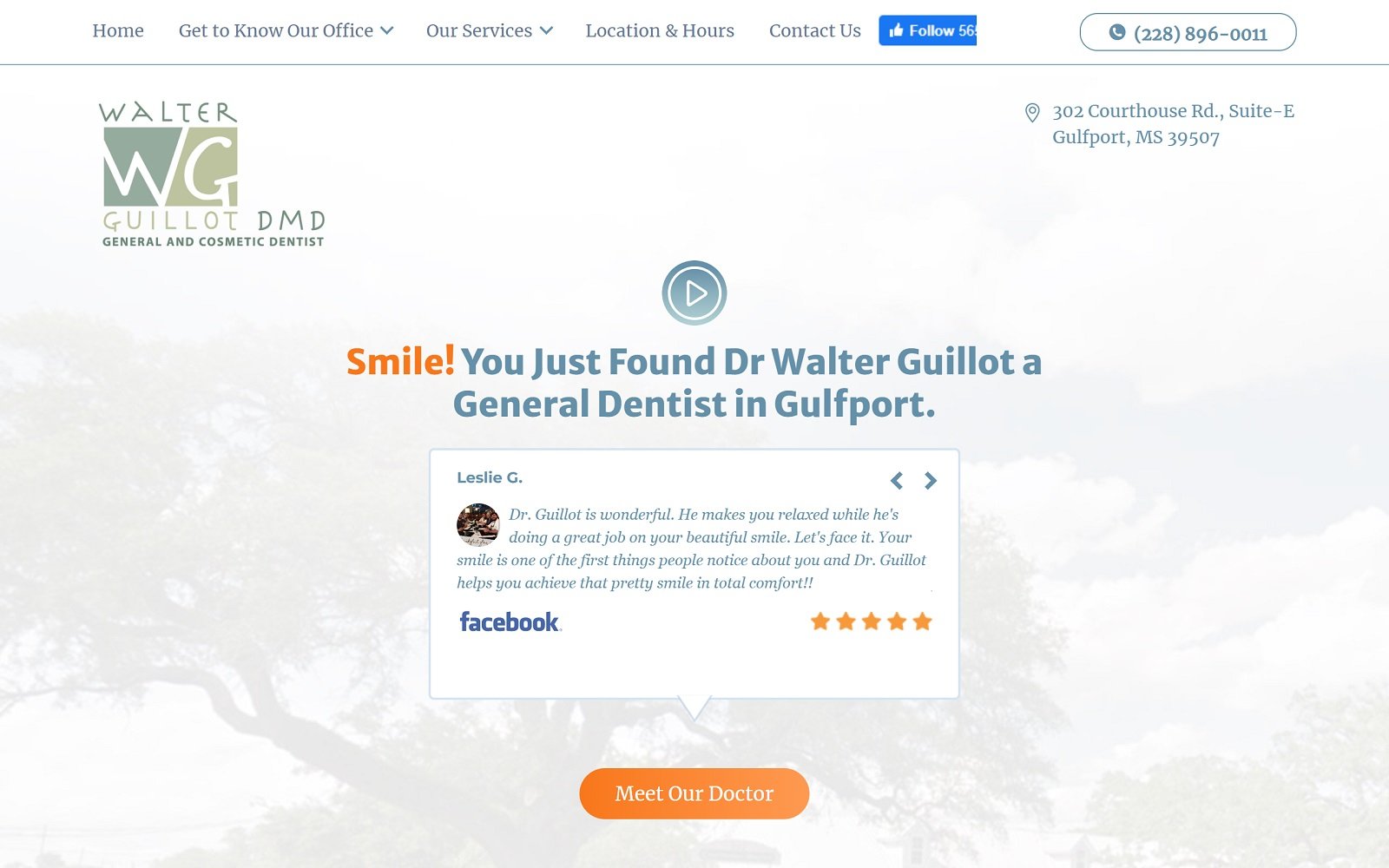 Gulfcoastdentist. Com screenshot