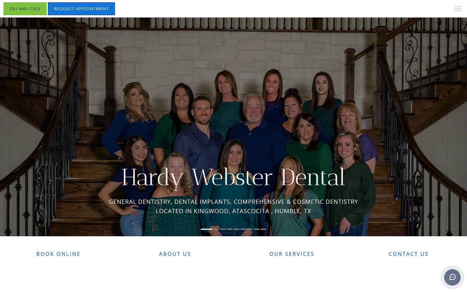 Humble-dental. Com screenshot