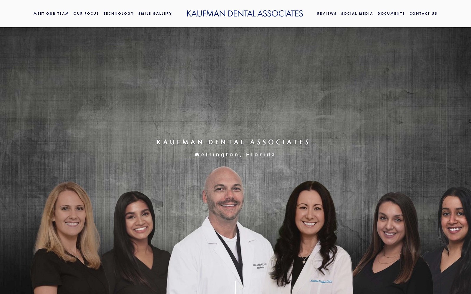 Kaufmandental. Com screenshot