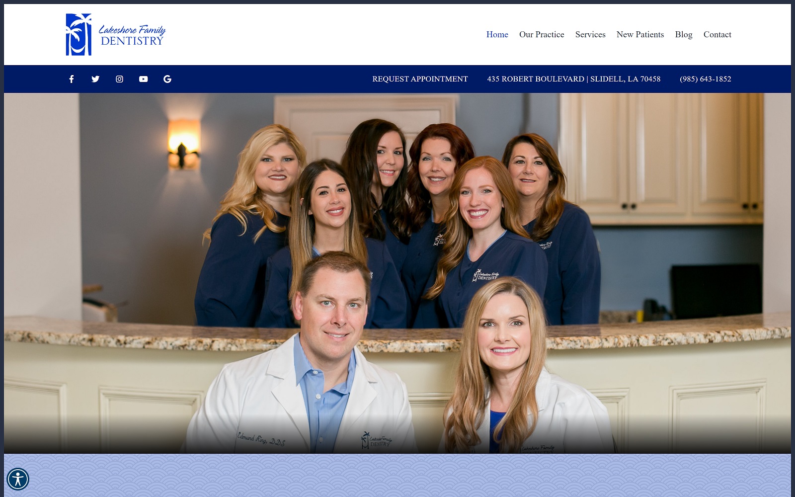 Lakeshorefamilydentistry. Com screenshot