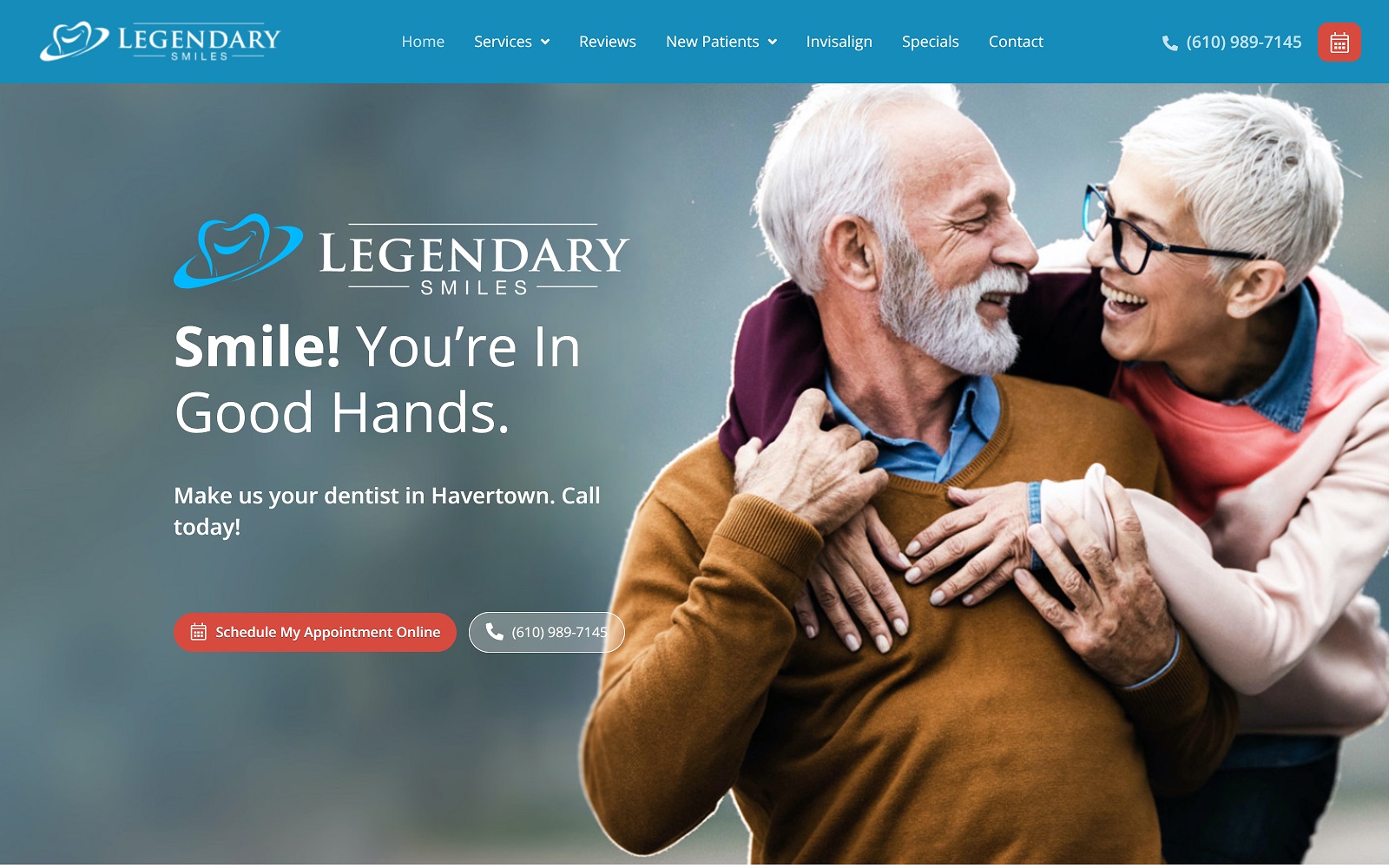 Legendarydental. Com screenshot