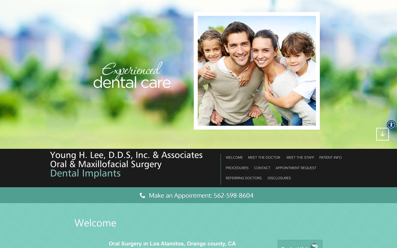 Losaldentalimplants. Com screenshot