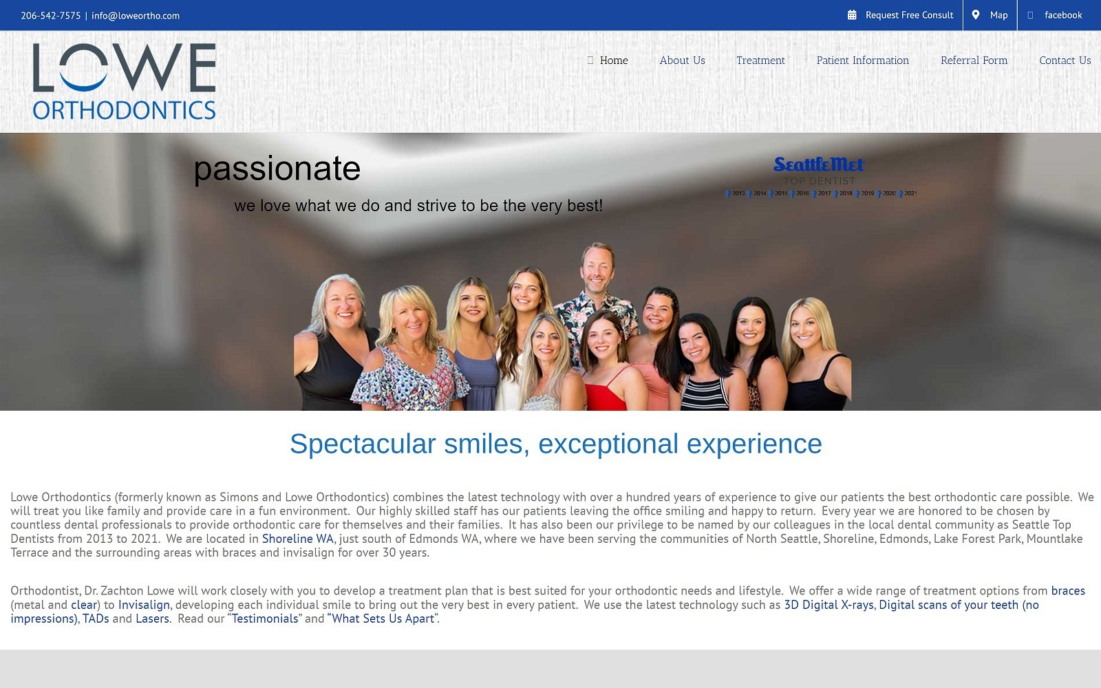 Loweortho. Com screenshot