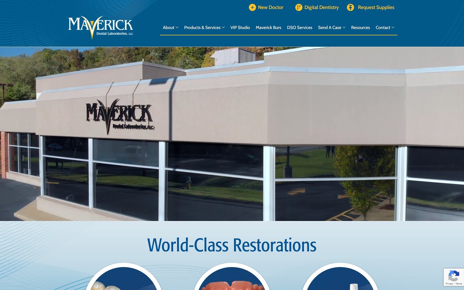 Maverickdental. Com screenshot