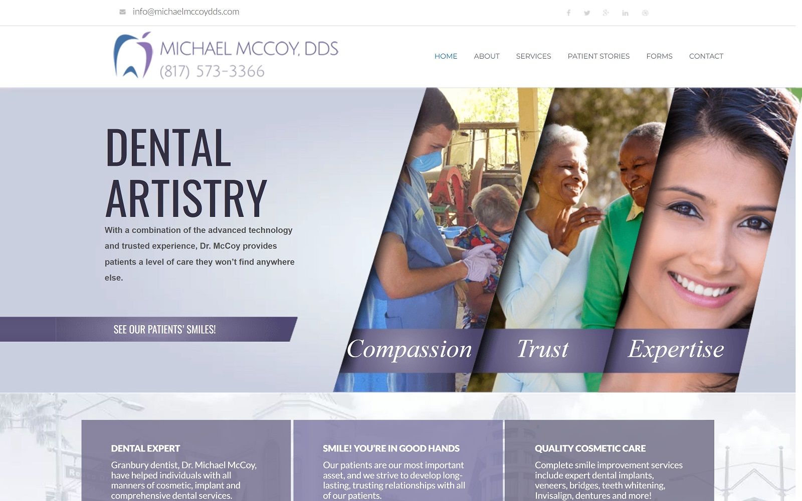 Michaelmccoydds. Com screenshot