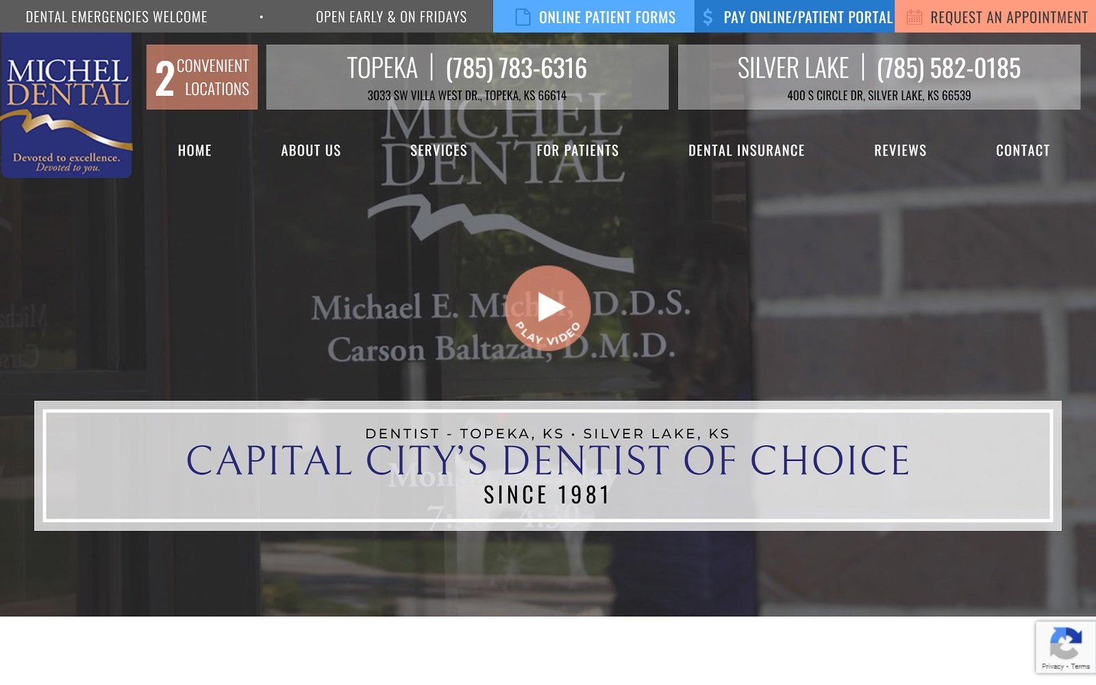 Micheldental. Com screenshot