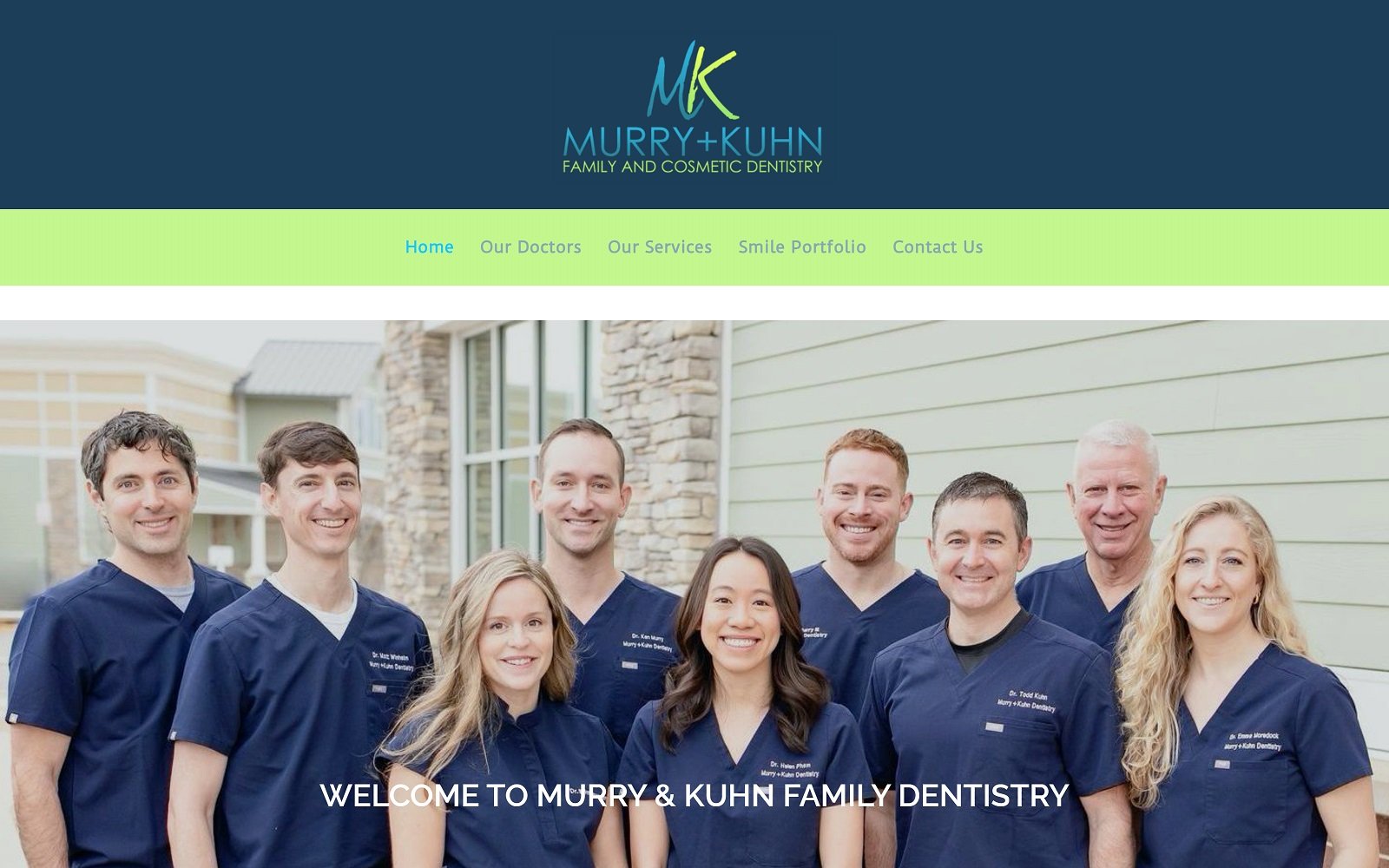 Murrykuhndentistry. Com screenshot