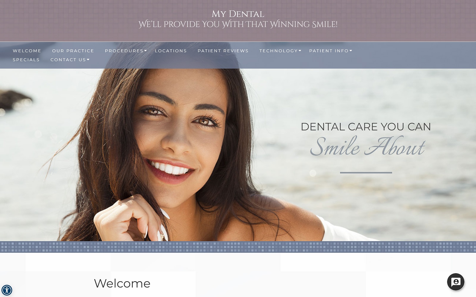 Mydentalcares. Com screenshot