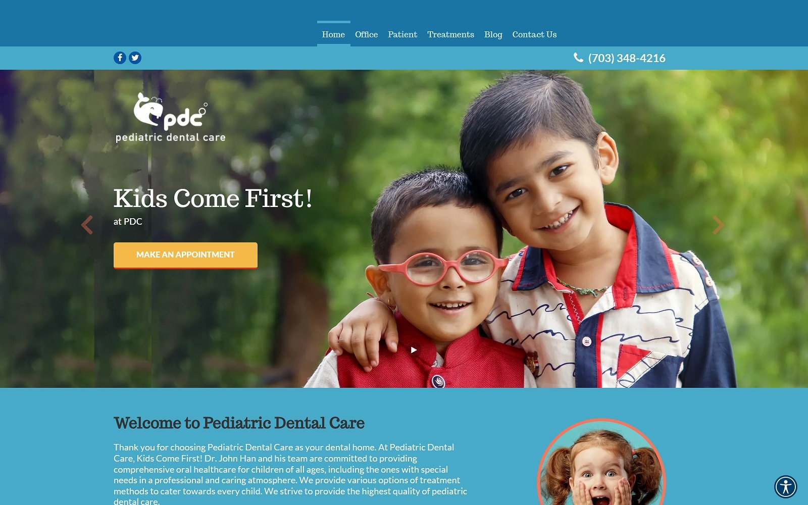 Mypdcdentists. Com screenshot